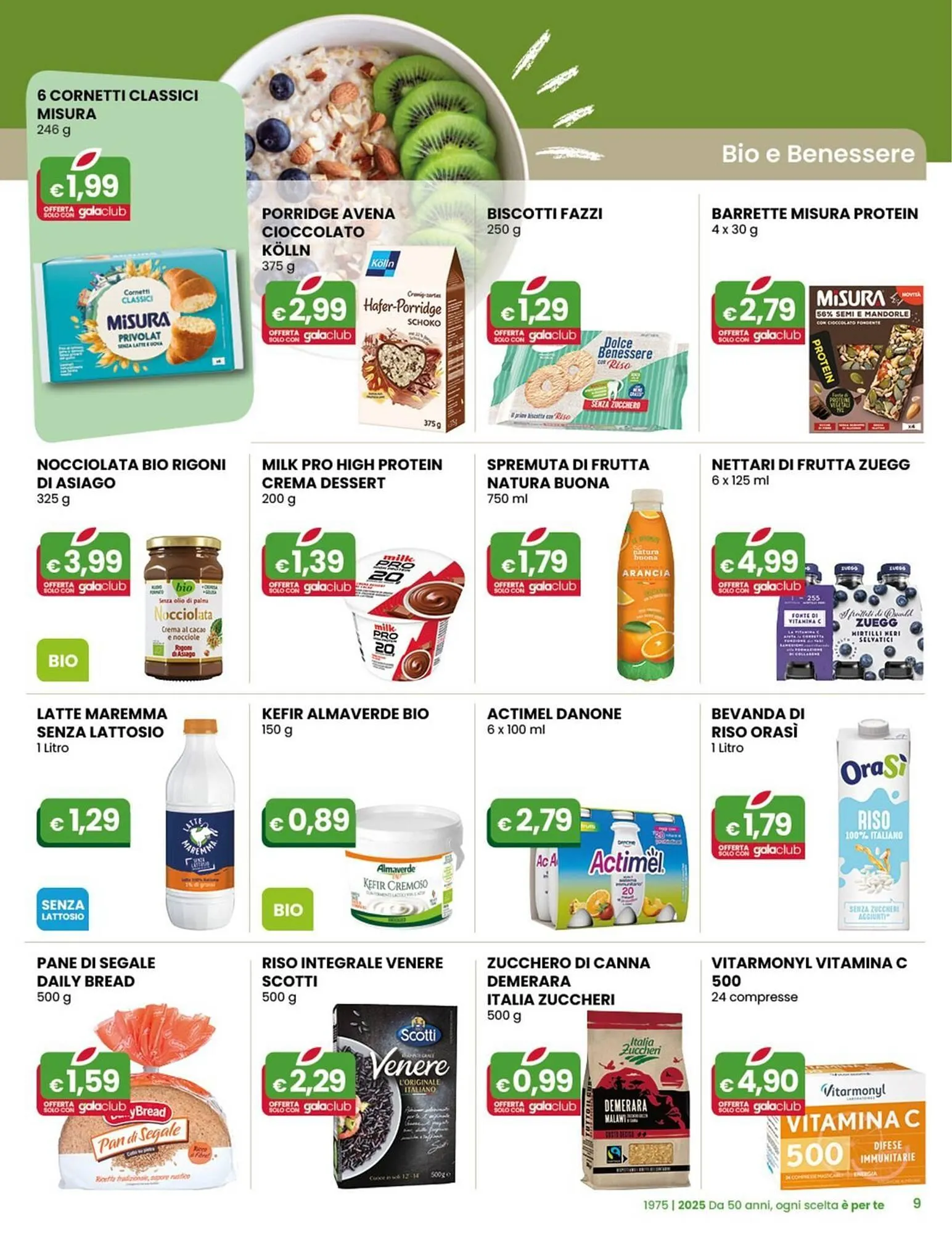 Volantino Gala Supermercati da 24 settembre a 7 ottobre di 2025 - Pagina del volantino 9