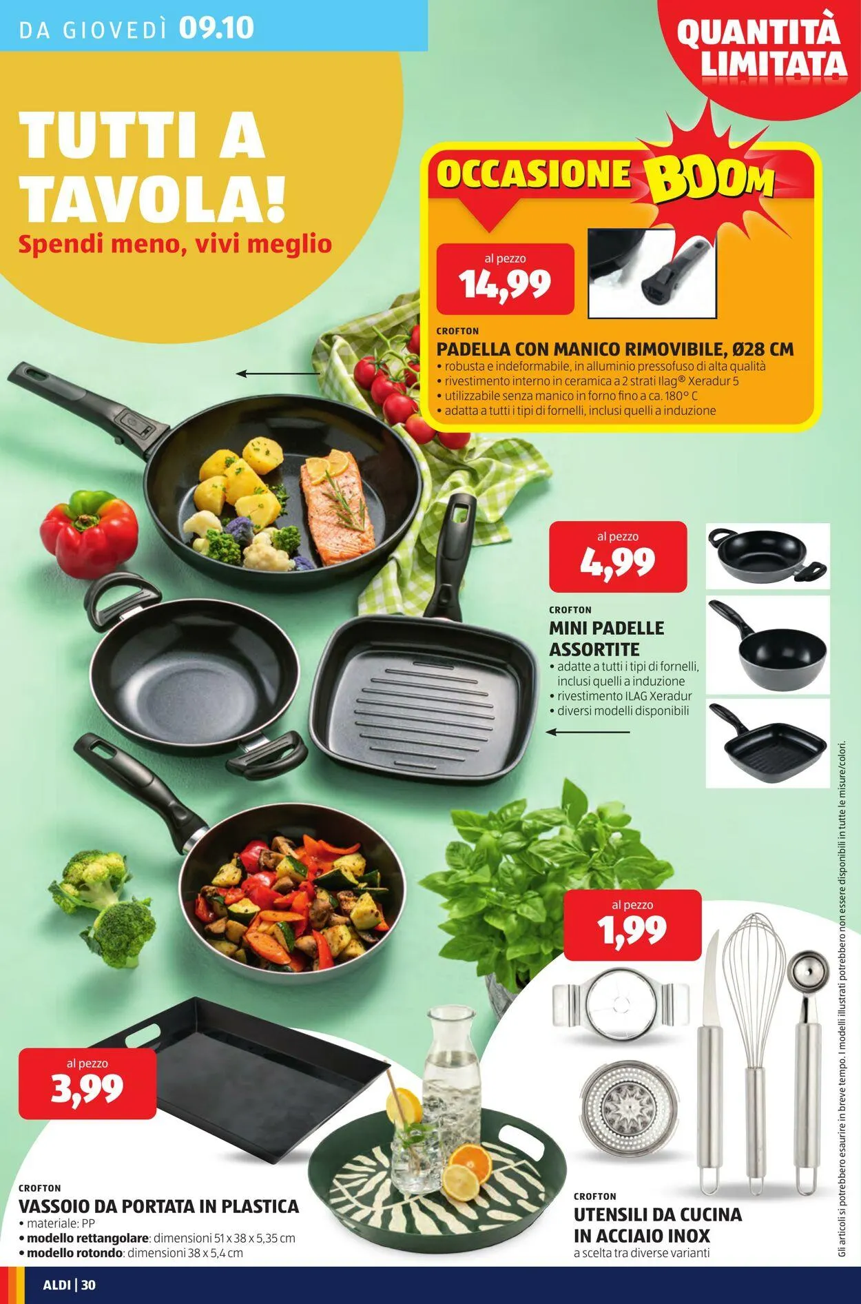 Aldi Volantino attuale da 6 ottobre a 12 ottobre di 2025 - Pagina del volantino 30