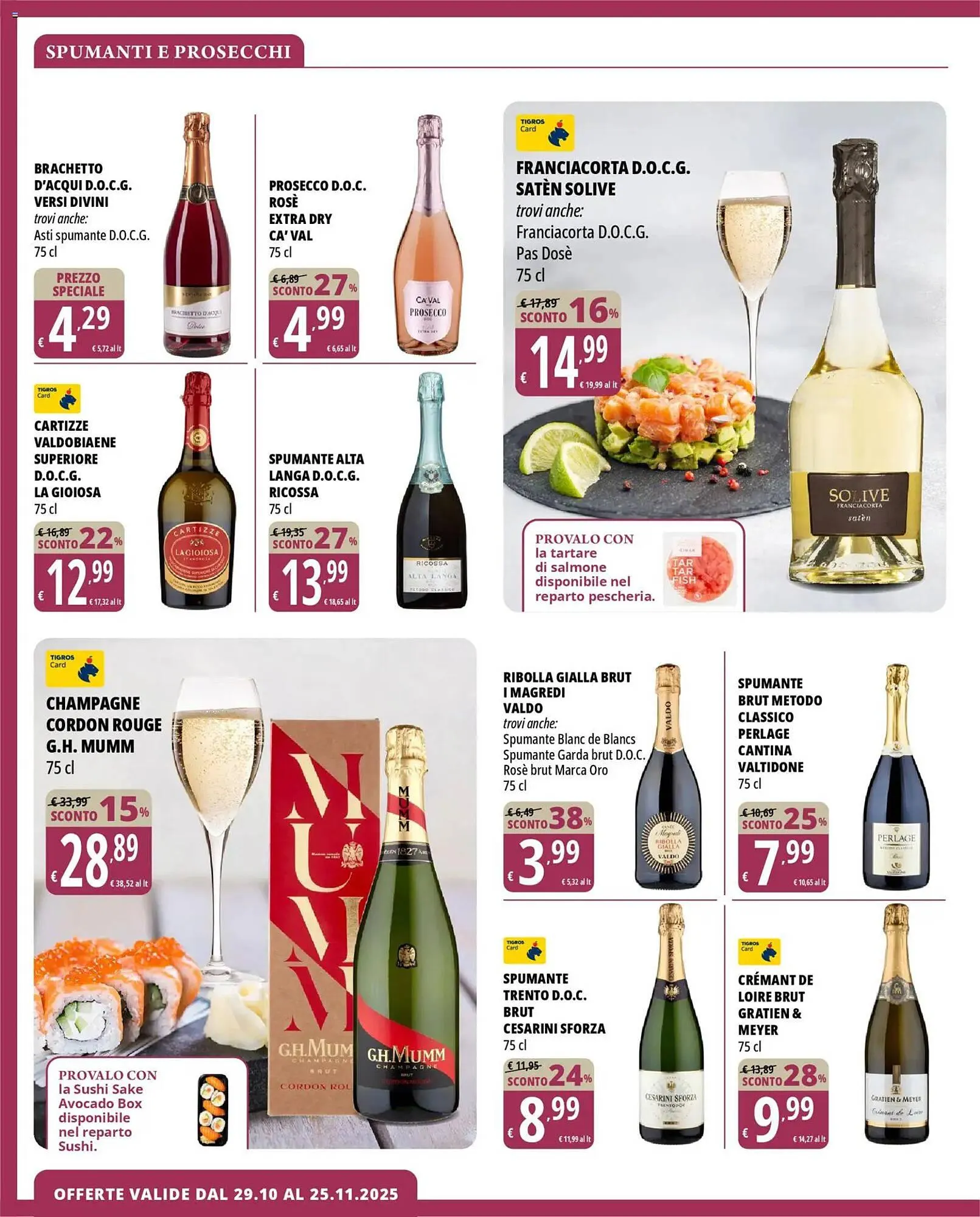 Volantino Tigros da 29 ottobre a 25 novembre di 2025 - Pagina del volantino 2