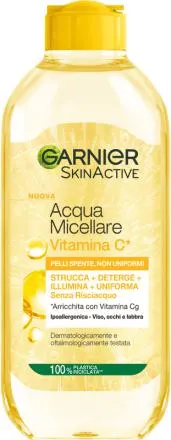 Acqua micellare Vitamina C per pelli spente e non uniformi, 400 ml