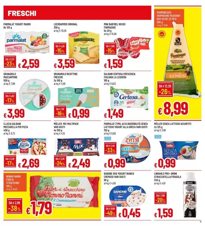 GRANDI MARCHE A PICCOLI PREZZI da 28 ottobre a 10 novembre di 2024 - Pagina del volantino 11