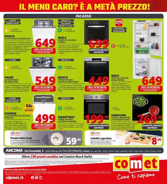 Offerte da Comet! da 20 marzo a 2 aprile di 2025 - Pagina del volantino 28