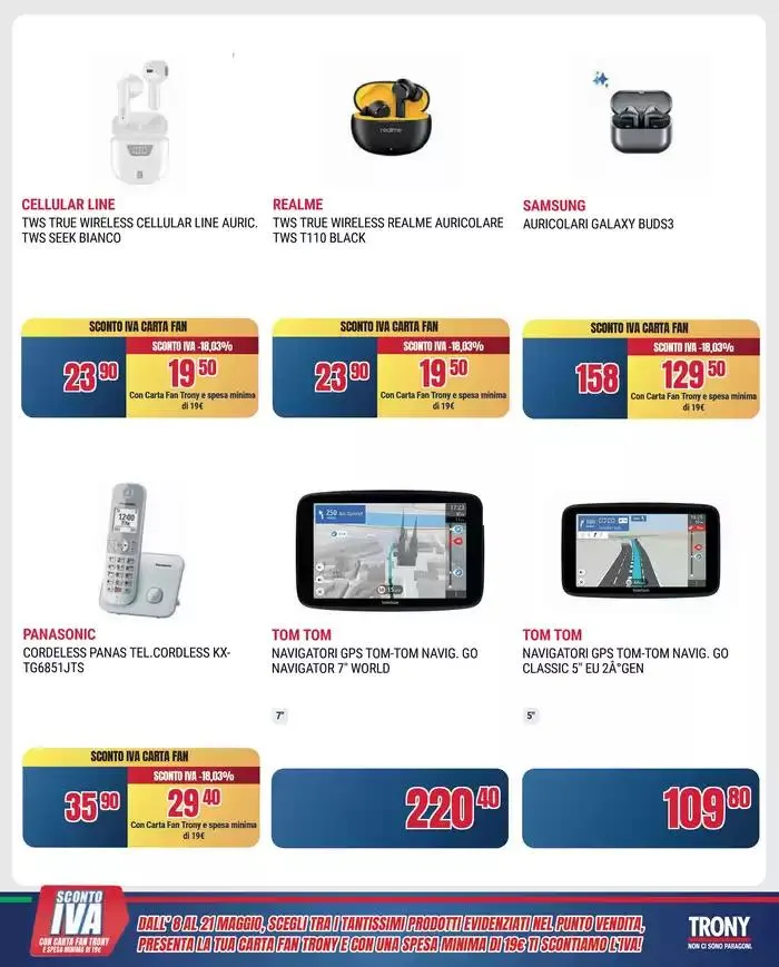 Sconto iva da 8 maggio a 21 maggio di 2025 - Pagina del volantino 34