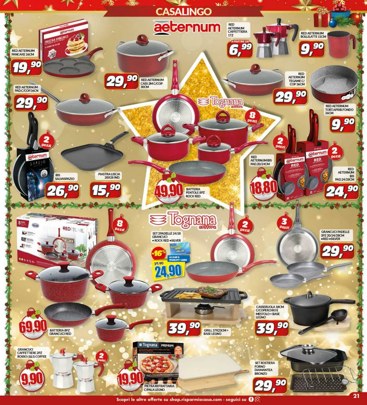 Risparmio Casa Volantino attuale da 25 novembre a 17 dicembre di 2023 - Pagina del volantino 21