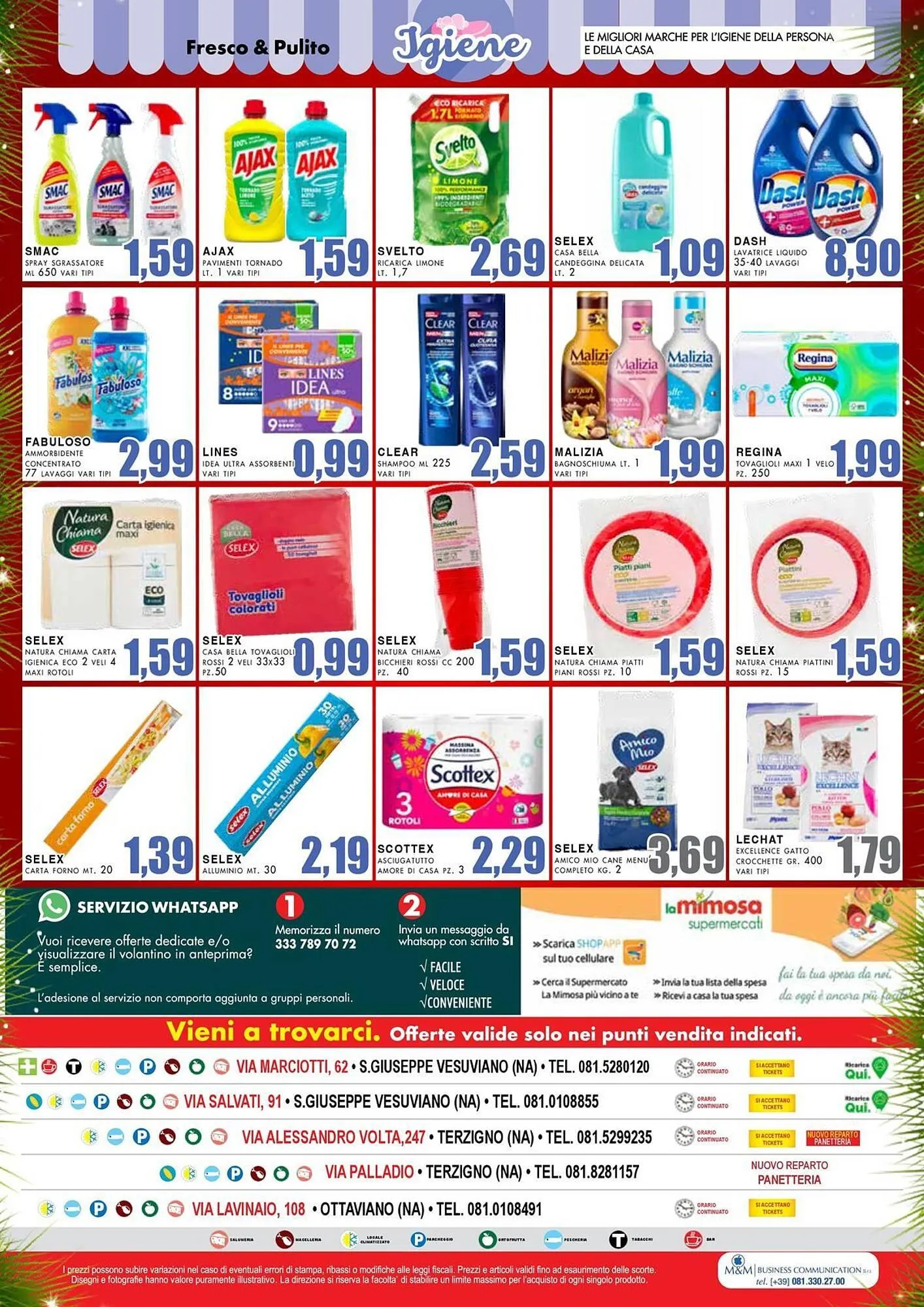 Volantino La Mimosa Supermercati da 15 dicembre a 24 dicembre di 2025 - Pagina del volantino 16
