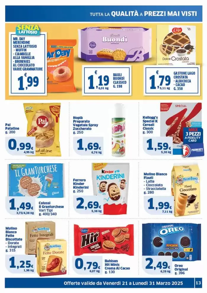 Fioriscono gli sconti da 21 marzo a 31 marzo di 2025 - Pagina del volantino 13