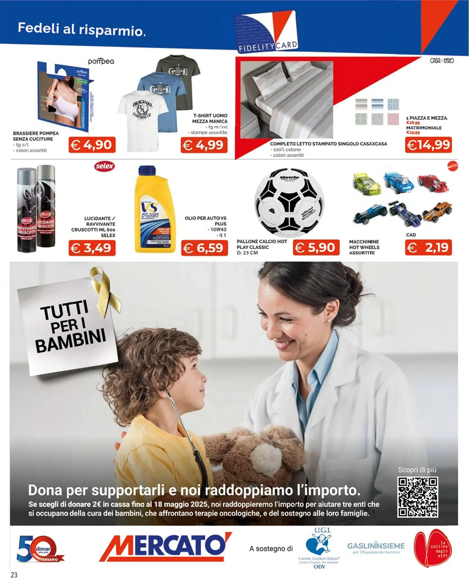 Volantino Mercatò Extra da 12 maggio a 25 maggio di 2025 - Pagina del volantino 23