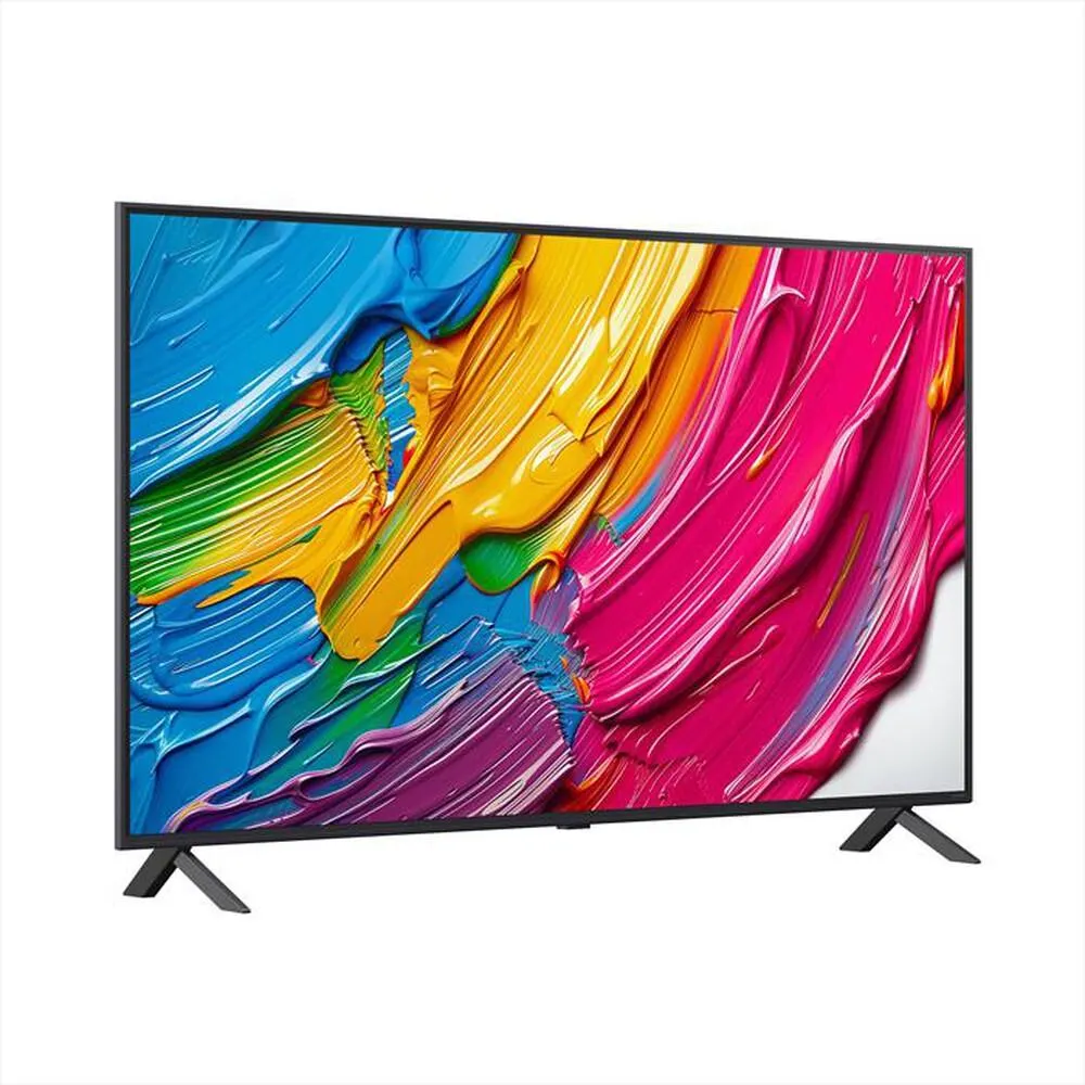 LG - Smart TV QNED AI UHD 4K 55" 55QNED80A6A-Nero