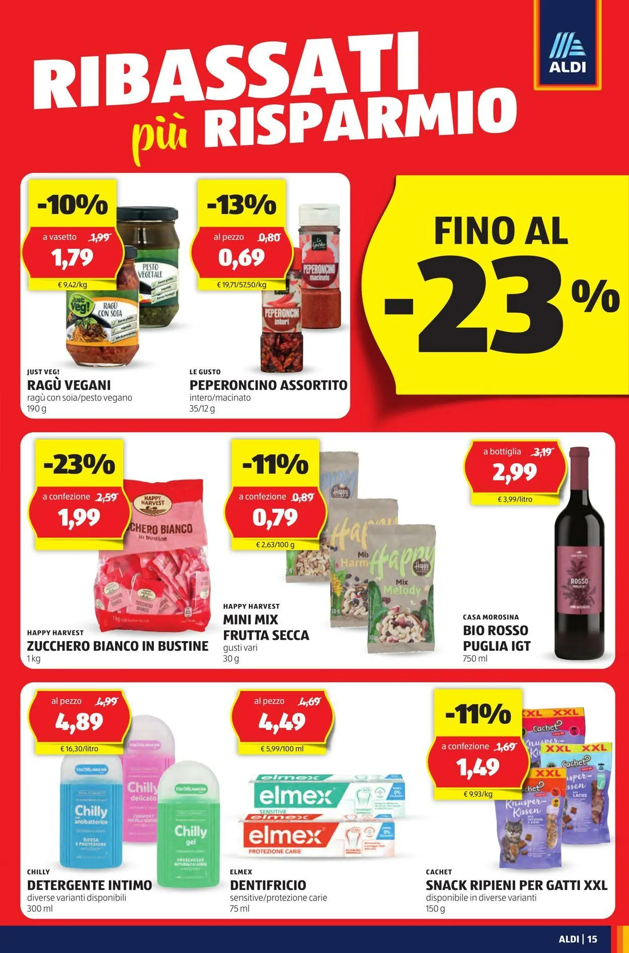 Aldi Volantino attuale da 28 aprile a 4 maggio di 2025 - Pagina del volantino 15