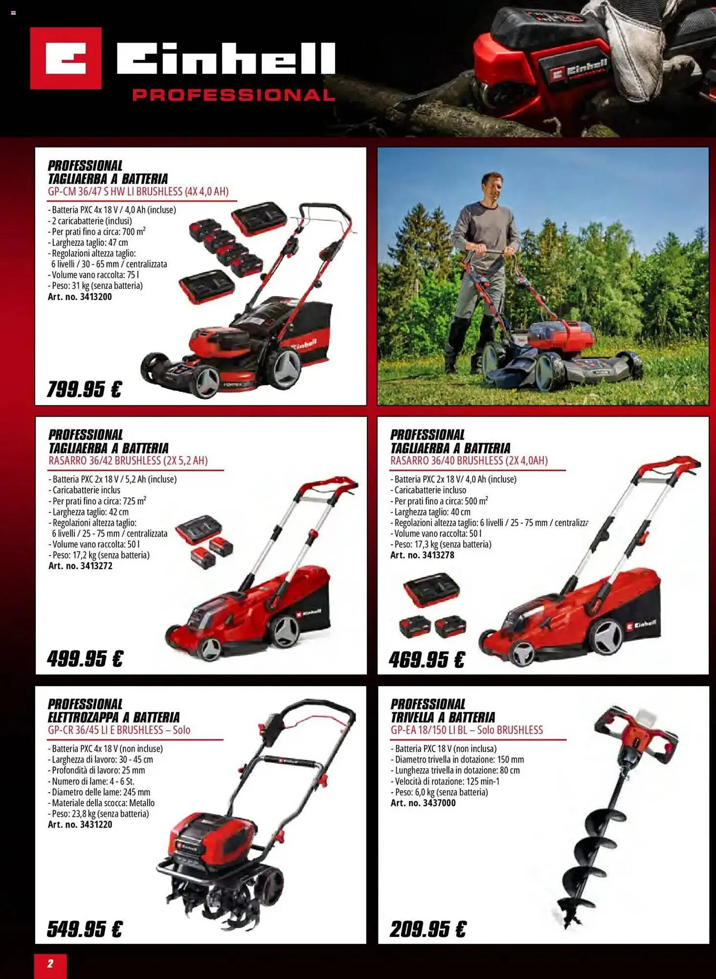 Volantino Einhell da 1 giugno a 30 settembre di 2025 - Pagina del volantino 2