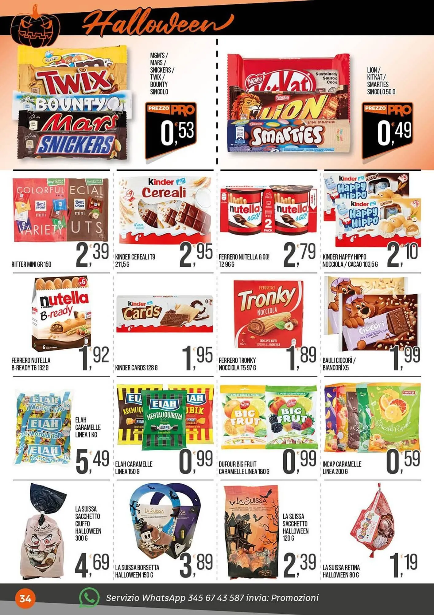 Volantino Cash pro da 20 ottobre a 2 novembre di 2025 - Pagina del volantino 34