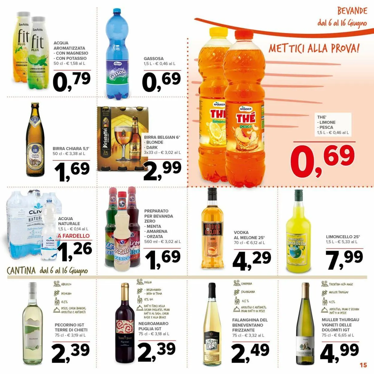 Todis Volantino attuale da 12 giugno a 26 giugno di 2024 - Pagina del volantino 15