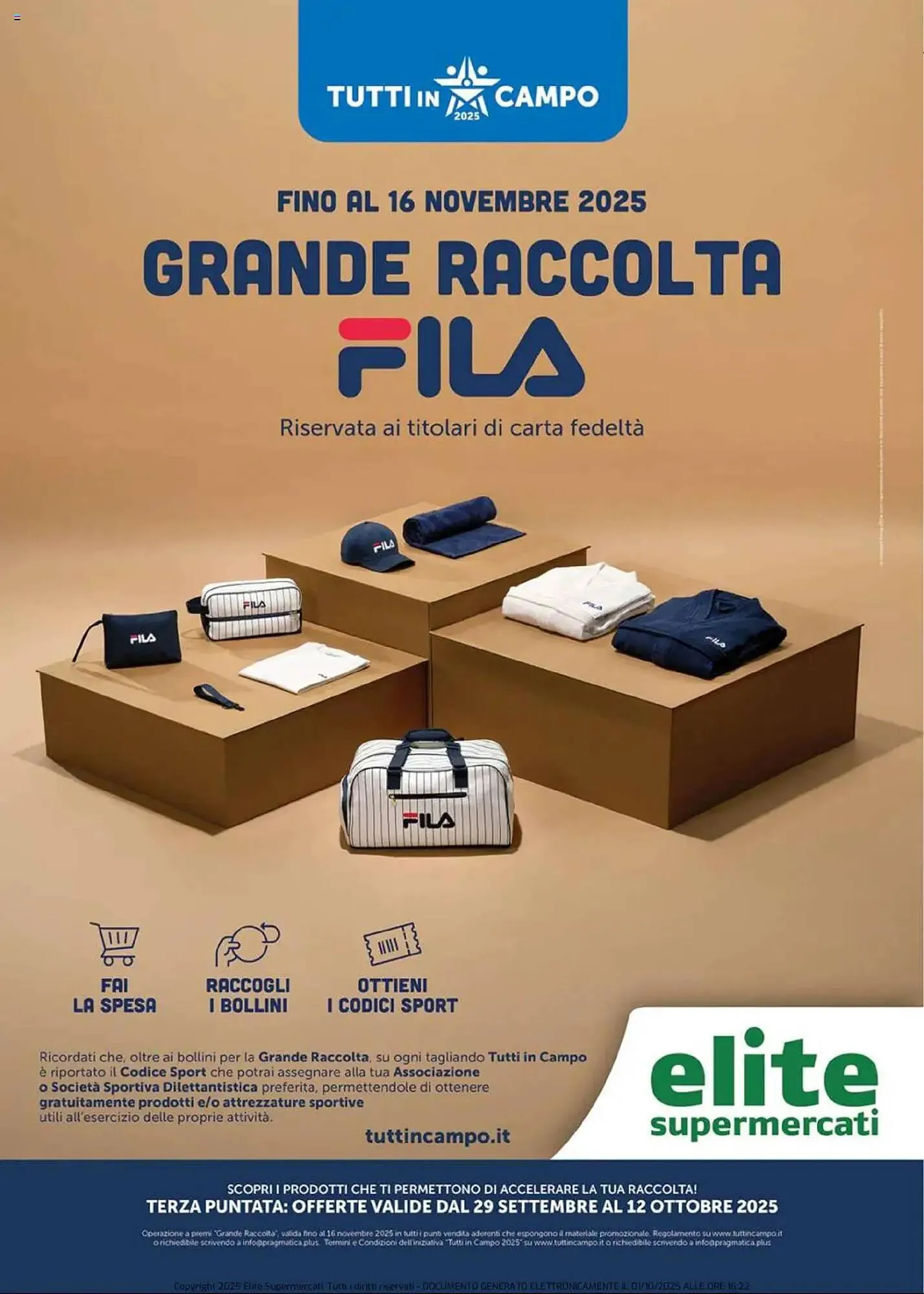 Volantino Elite da 29 settembre a 12 ottobre di 2025 - Pagina del volantino 1