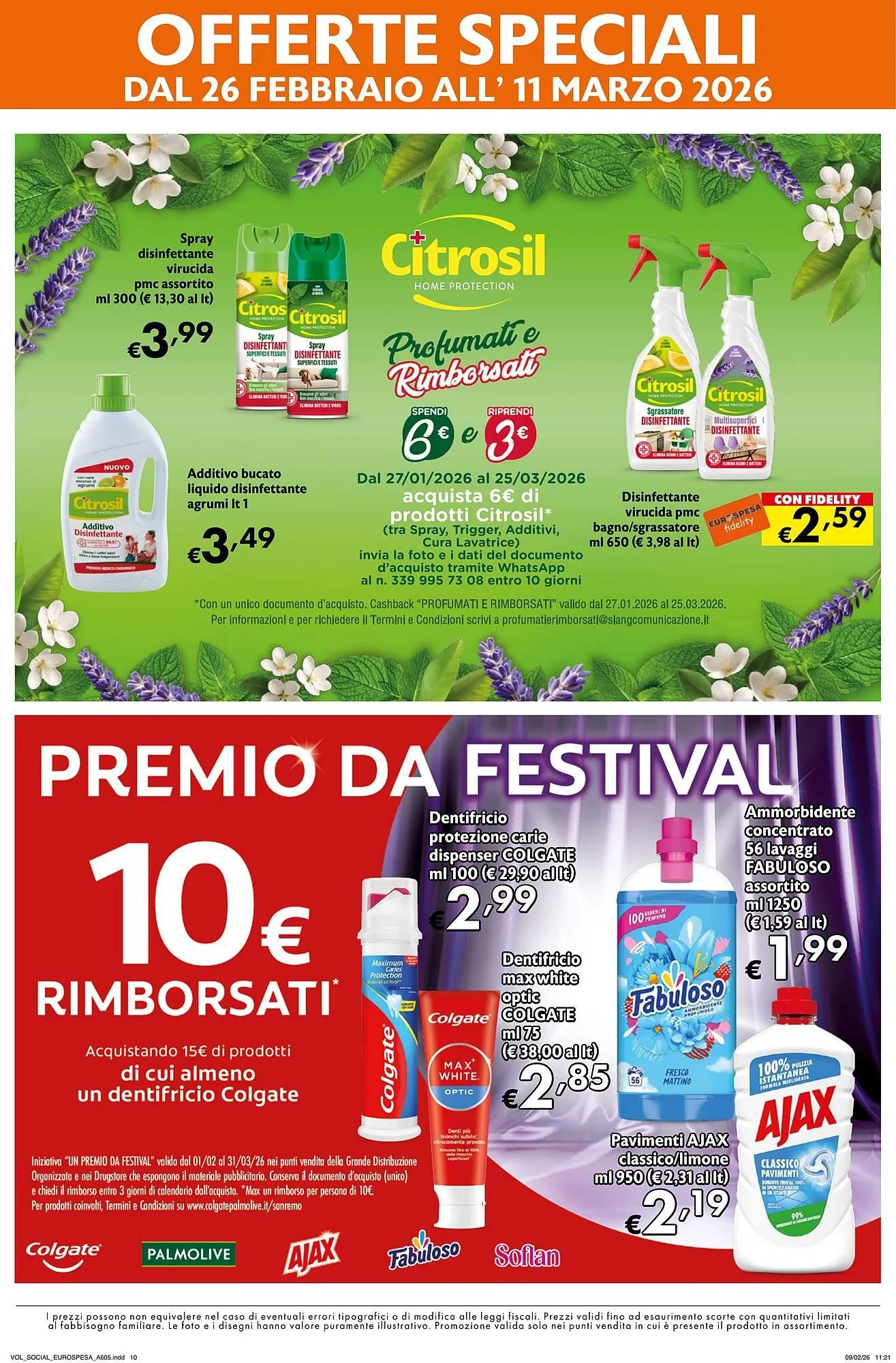 Volantino Eurospesa da 26 febbraio a 11 marzo di 2026 - Pagina del volantino 10