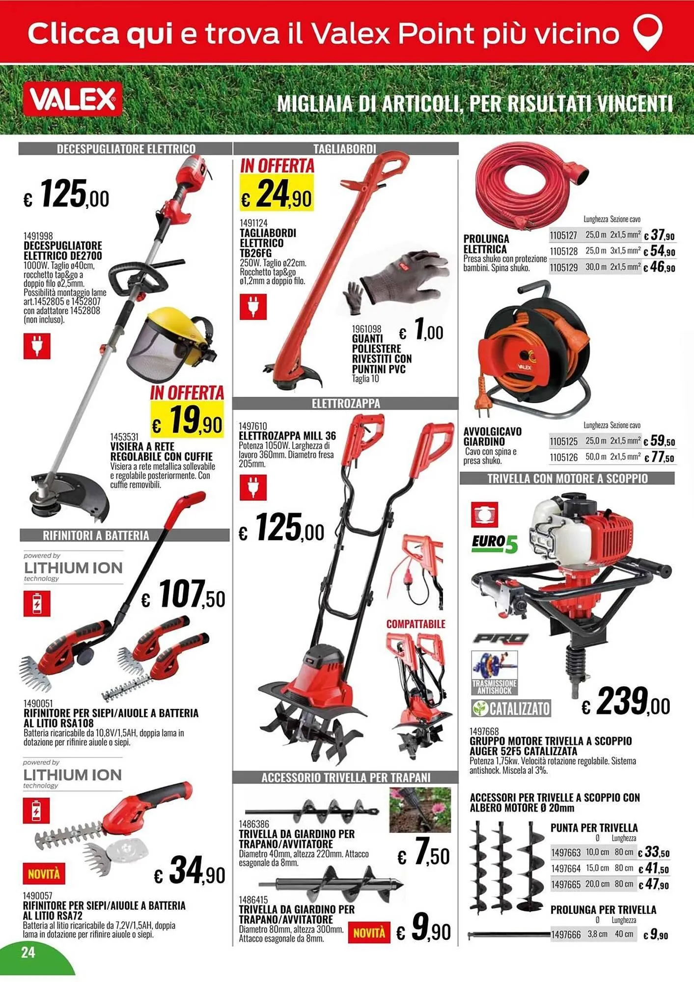 Volantino Valex da 13 gennaio a 22 marzo di 2026 - Pagina del volantino 24