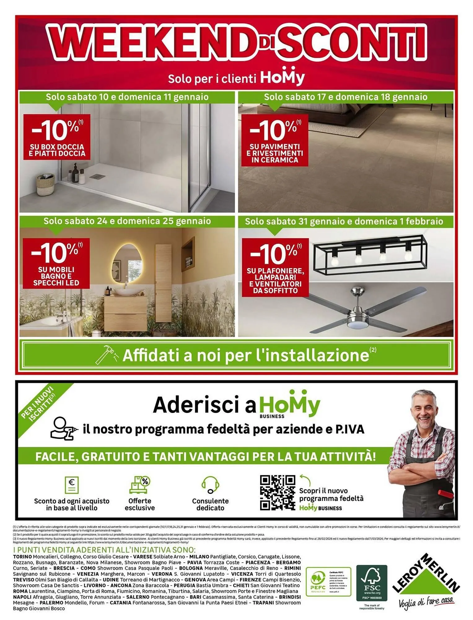 Volantino Leroy Merlin da 5 gennaio a 2 febbraio di 2026 - Pagina del volantino 12