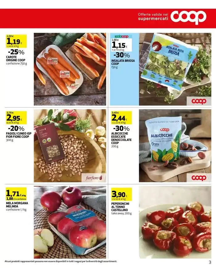 -25% su prodotti solidal Coop e libera terra da 20 marzo a 26 marzo di 2025 - Pagina del volantino 3