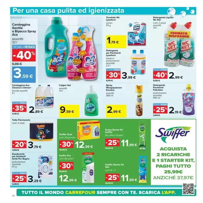 Sconti 30%40%50% da 25 marzo a 7 aprile di 2025 - Pagina del volantino 26