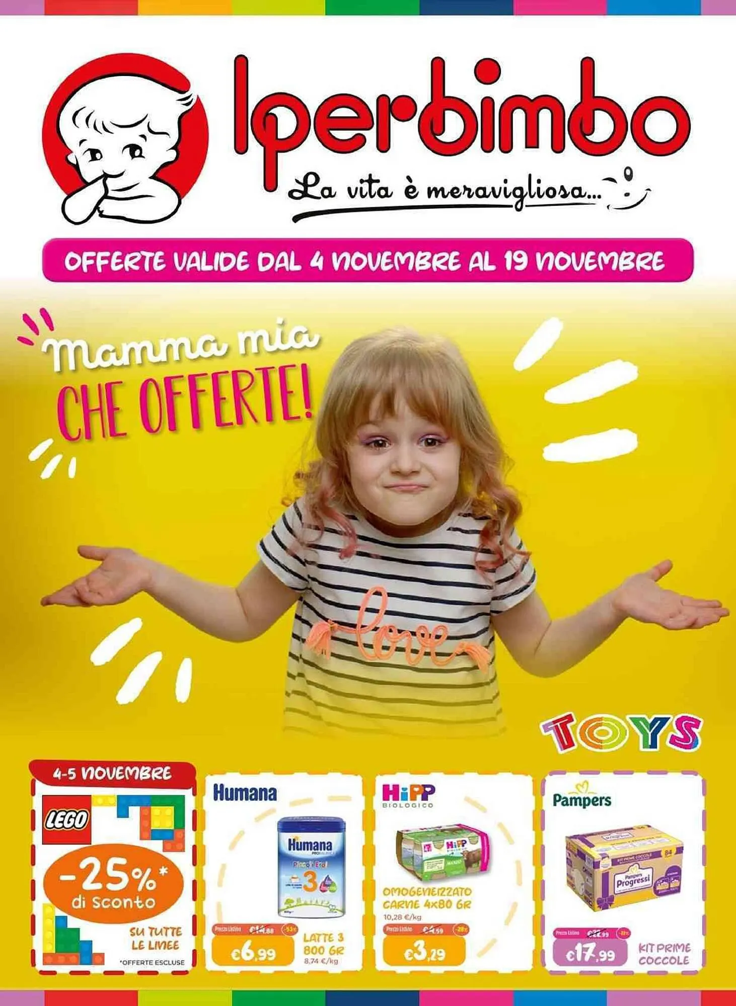 Volantino Iperbimbo da 6 novembre a 19 novembre di 2023 - Pagina del volantino 1