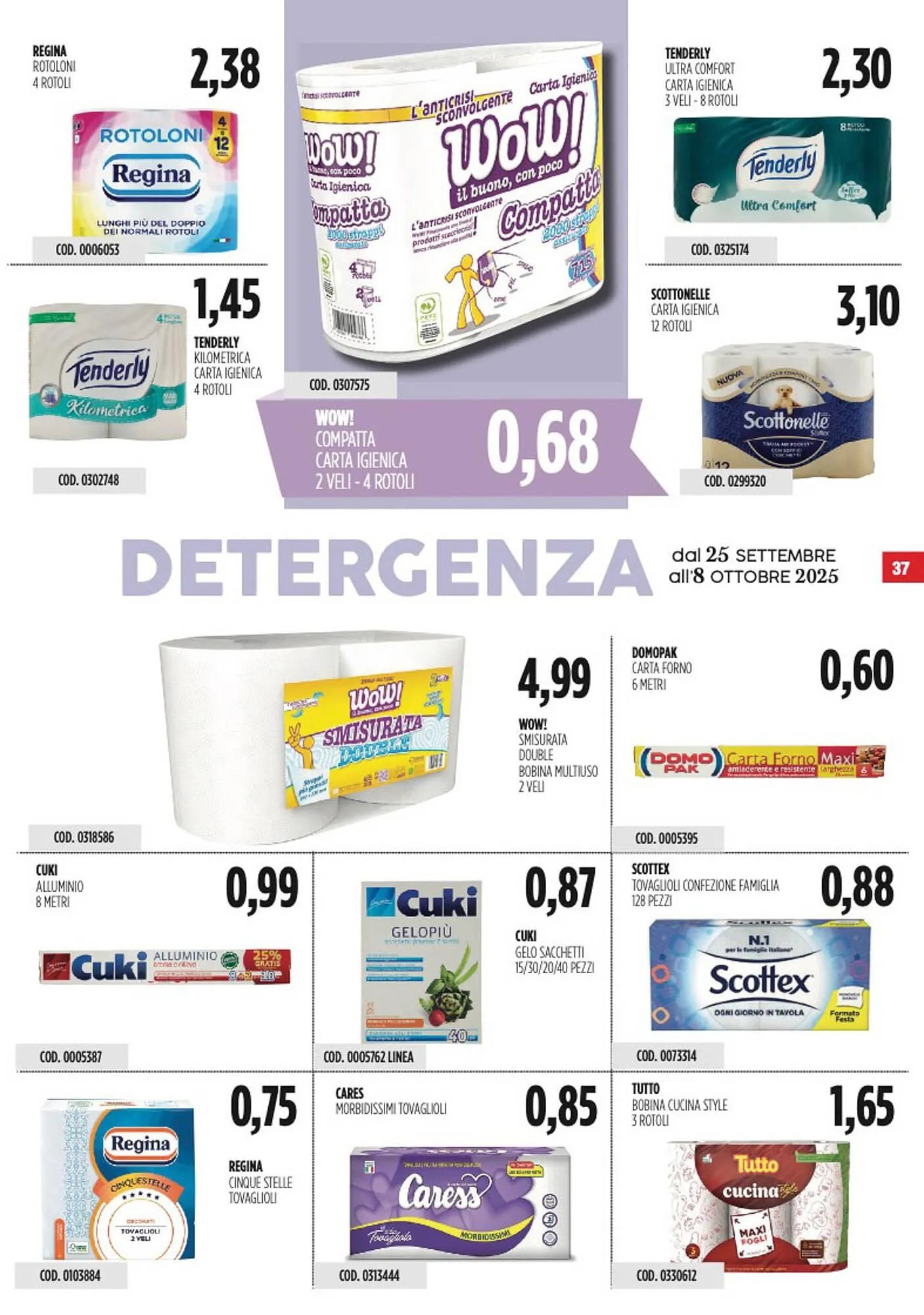 Volantino Carico Cash & Carry da 25 settembre a 8 ottobre di 2025 - Pagina del volantino 37