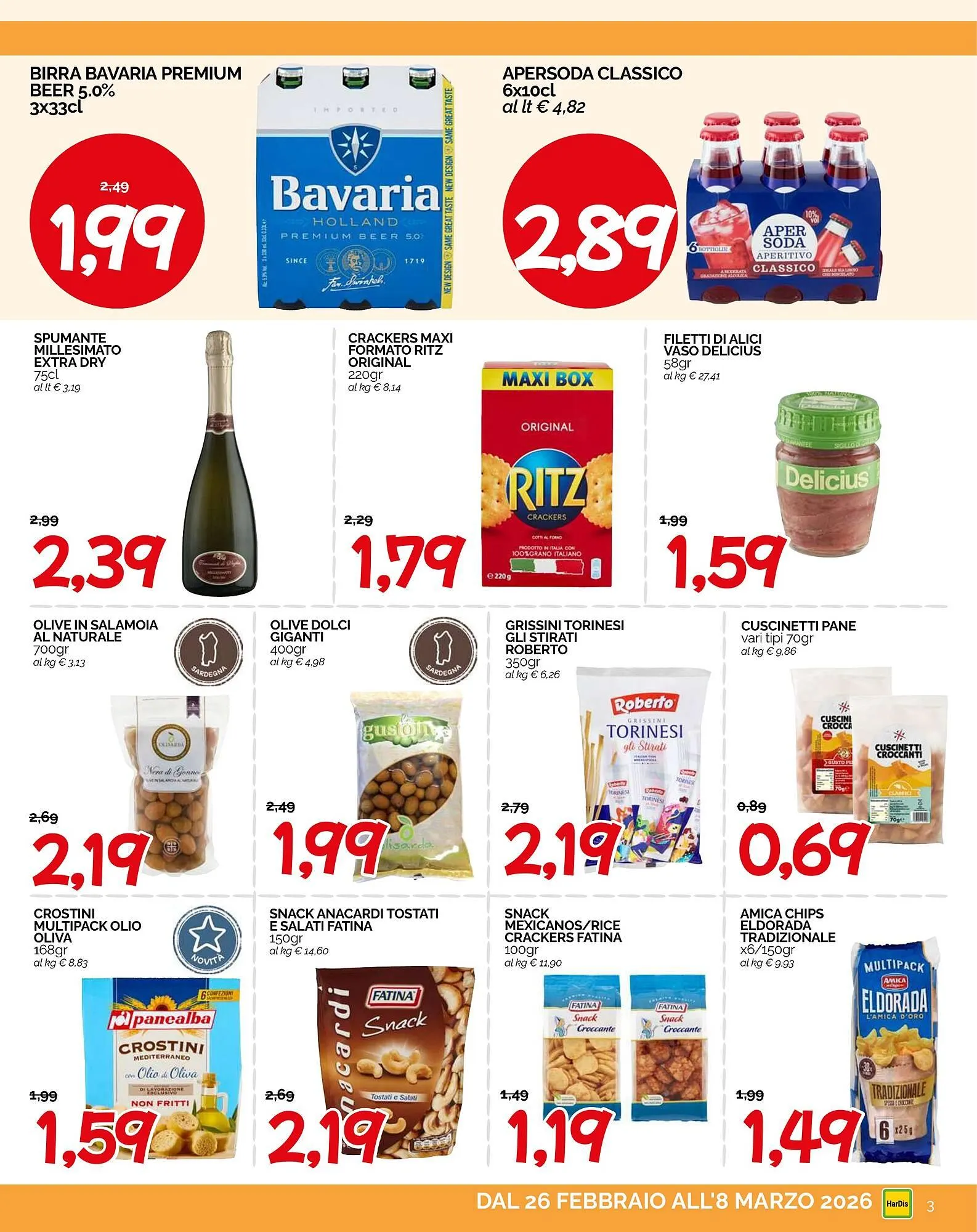 Volantino Hardis da 26 febbraio a 8 marzo di 2026 - Pagina del volantino 3