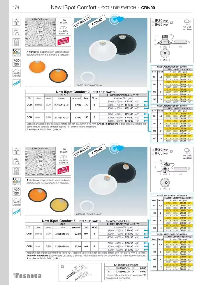 Fosnova LED 24/25 da 16 gennaio a 31 ottobre di 2025 - Pagina del volantino 176