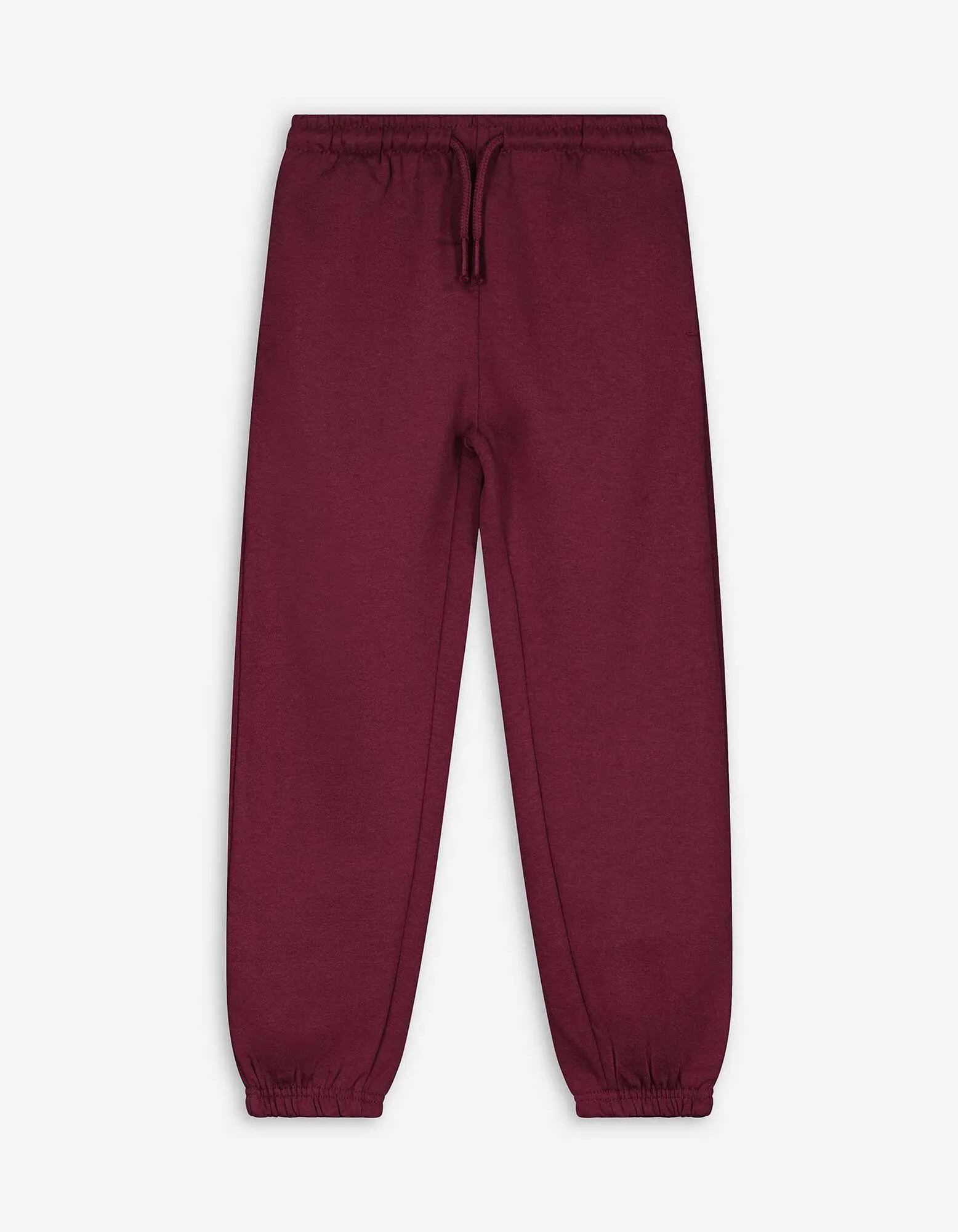 Pantaloni da jogging - Tinta unita - rosso scuro