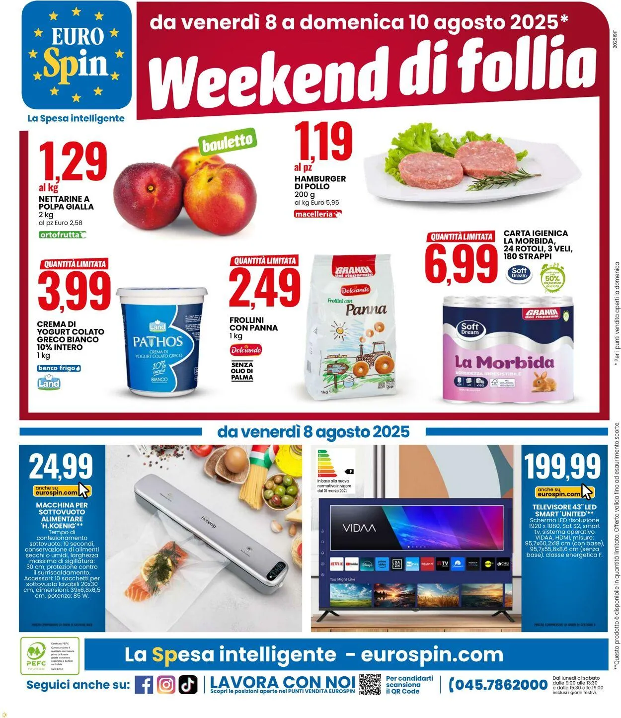 EURO Spin Volantino attuale da 28 luglio a 10 agosto di 2025 - Pagina del volantino 18