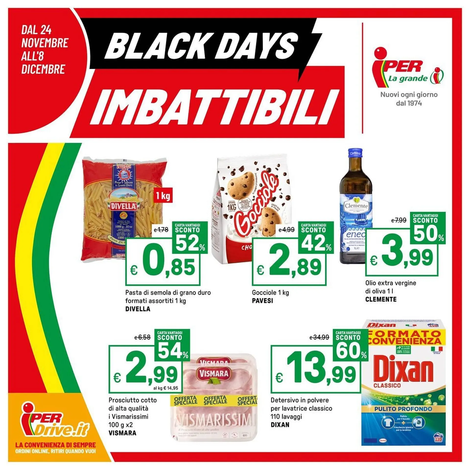 Volantino Iper La Grande da 24 novembre a 8 dicembre di 2025 - Pagina del volantino 1