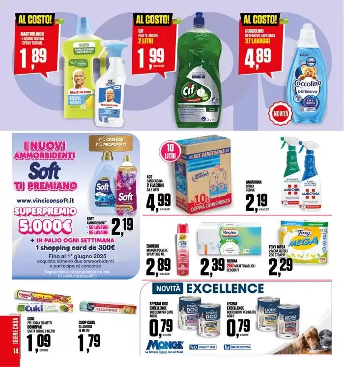 Al costo! da 8 maggio a 18 maggio di 2025 - Pagina del volantino 14