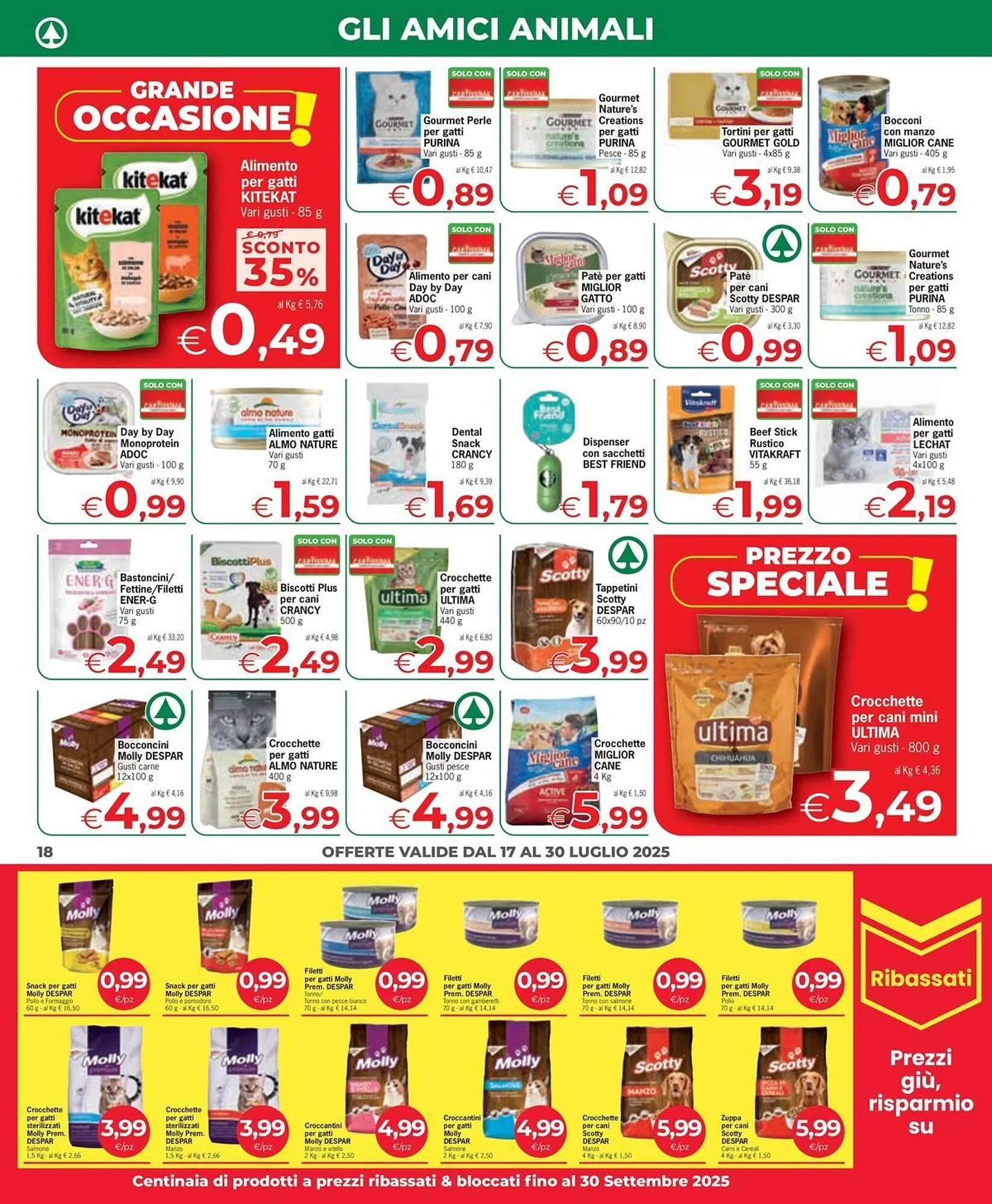 Volantino Despar da 17 luglio a 30 luglio di 2025 - Pagina del volantino 18