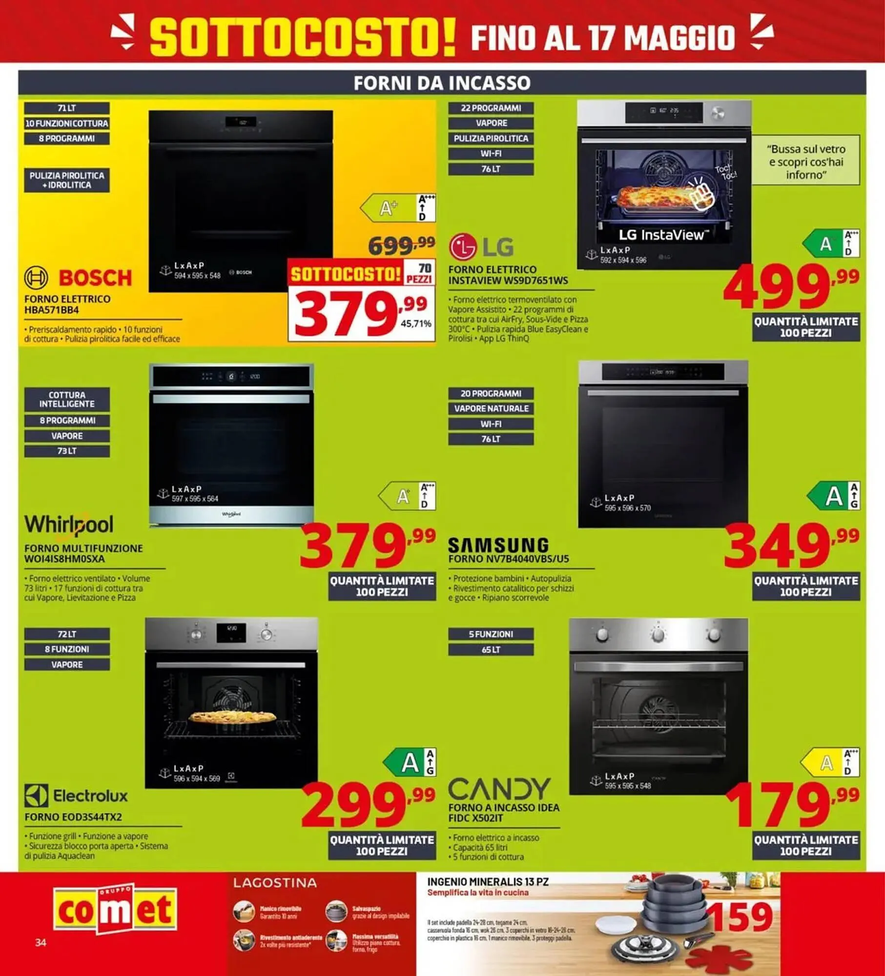 Volantino Comet da 8 maggio a 17 maggio di 2026 - Pagina del volantino 34
