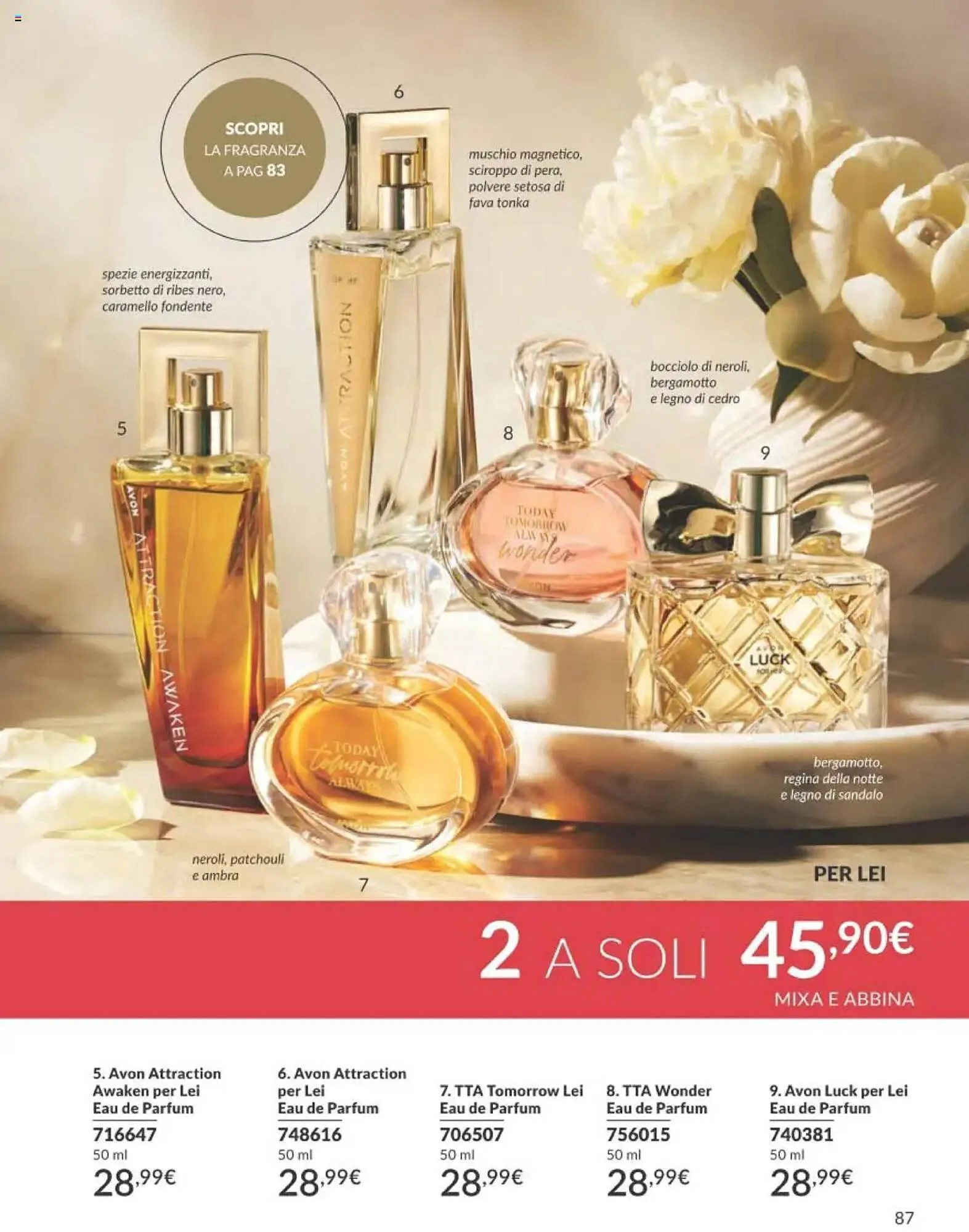 Catalogo Avon da 1 ottobre a 31 ottobre di 2025 - Pagina del volantino 87