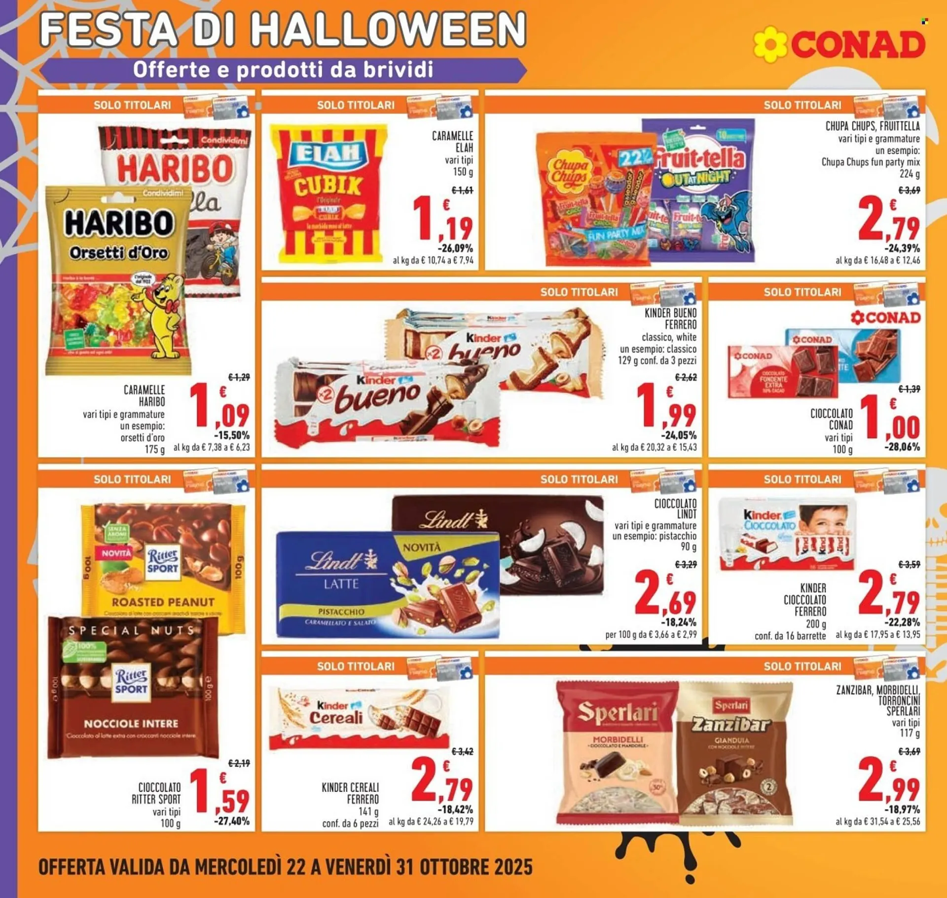 Volantino Conad da 22 ottobre a 5 novembre di 2025 - Pagina del volantino 16