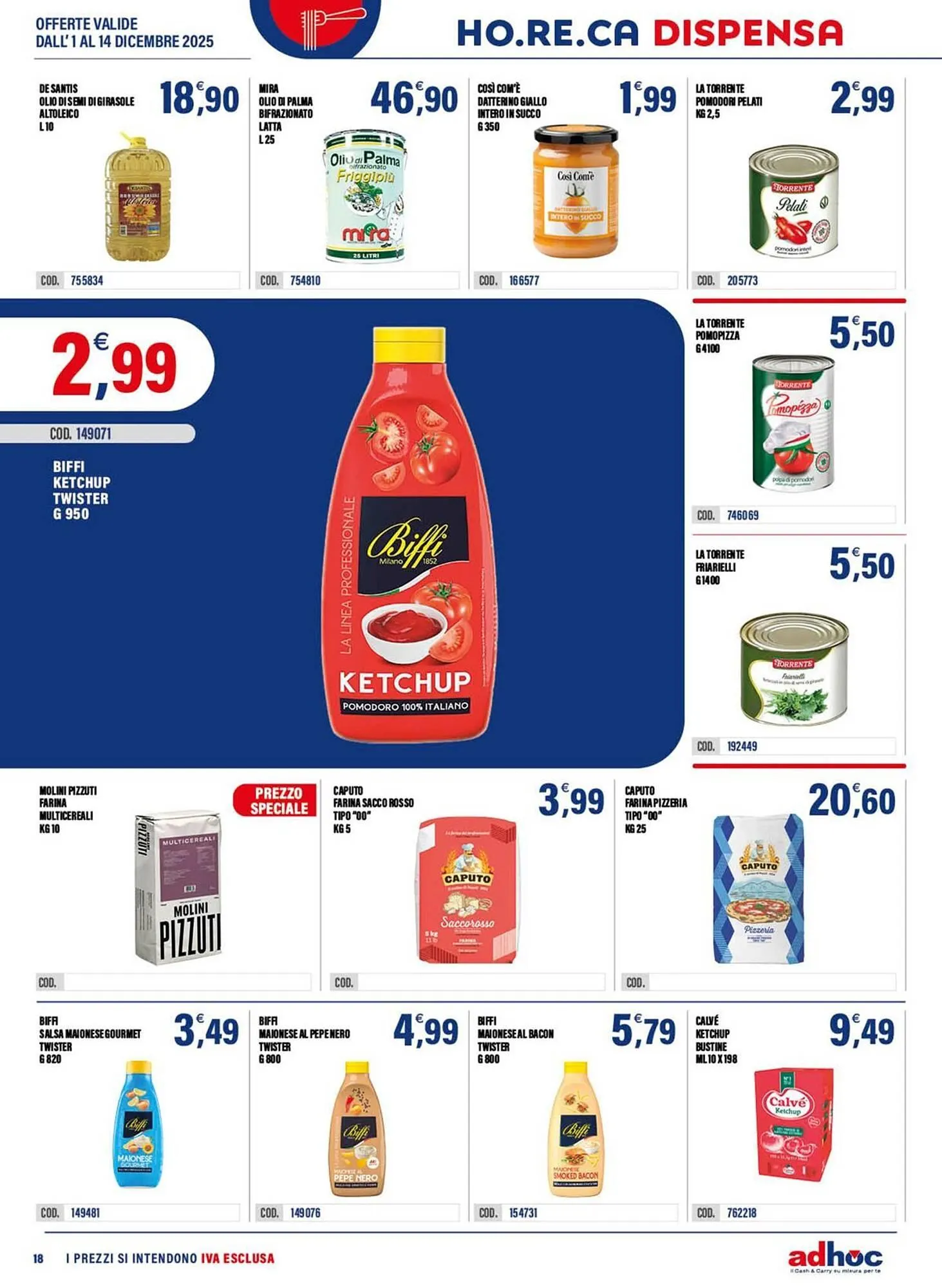 Volantino Adhoc da 2 dicembre a 14 dicembre di 2025 - Pagina del volantino 18