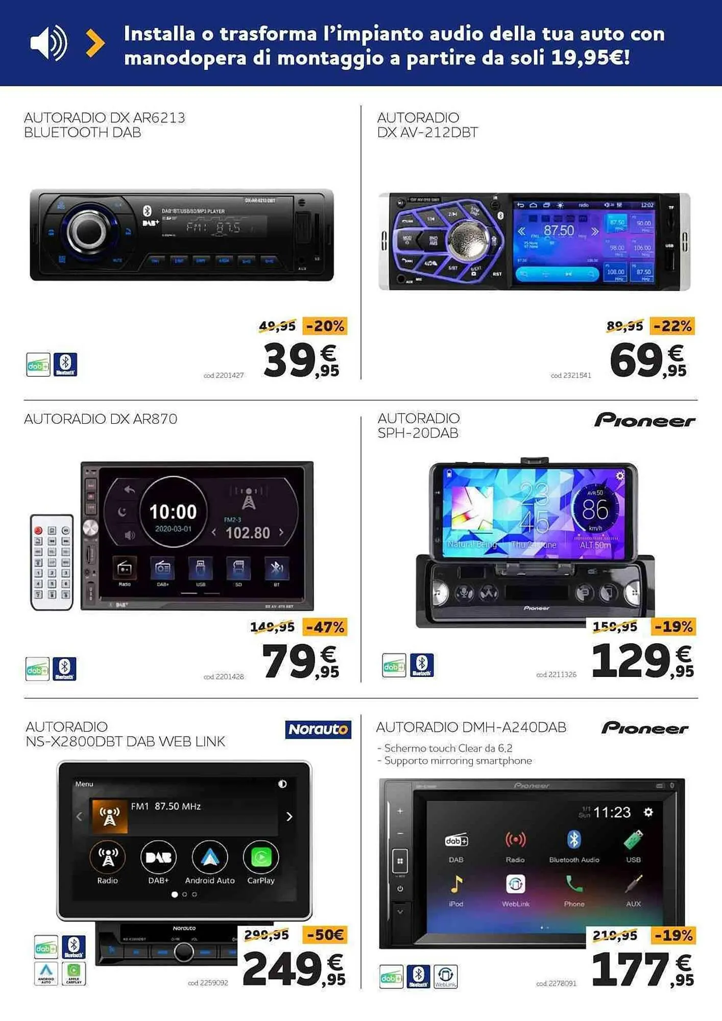 Volantino Norauto da 26 ottobre a 20 novembre di 2023 - Pagina del volantino 6