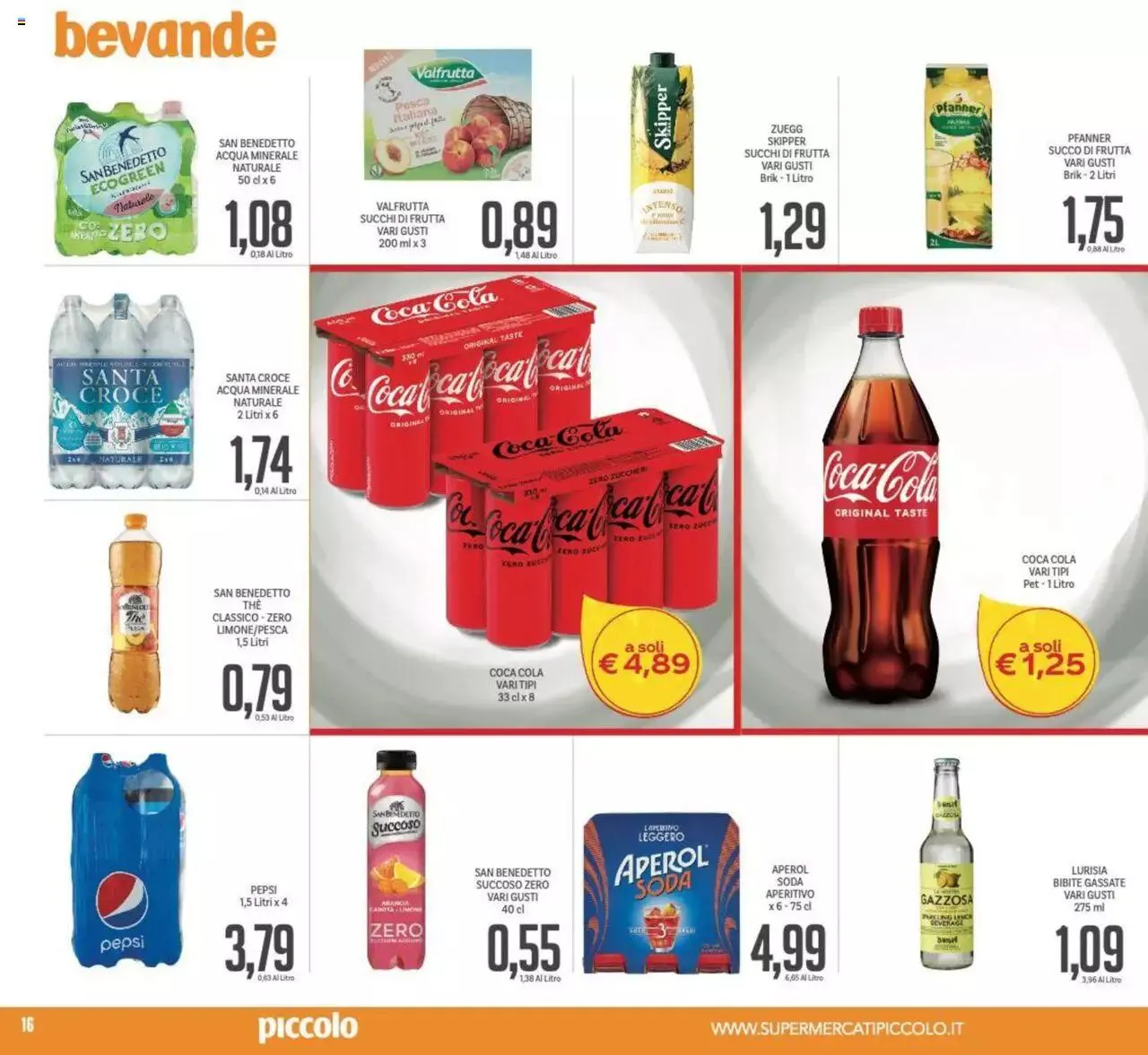 Volantino Piccolo da 21 agosto a 3 settembre di 2023 - Pagina del volantino 16