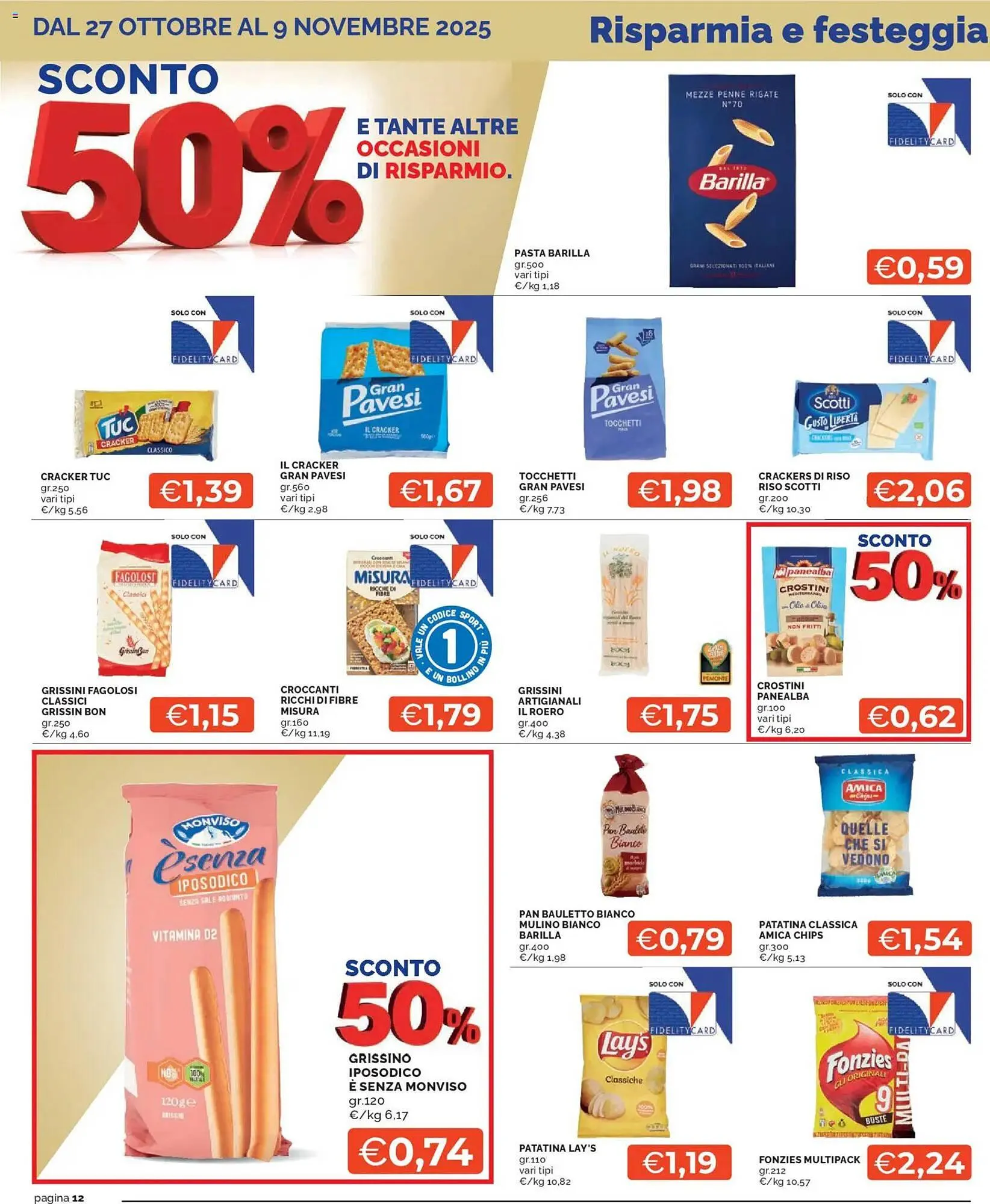 Volantino Mercatò da 27 ottobre a 9 novembre di 2025 - Pagina del volantino 12