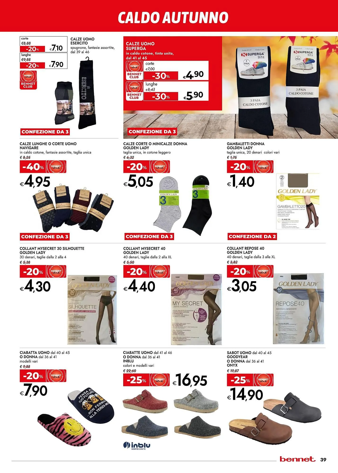 Volantino Bennet da 25 settembre a 8 ottobre di 2025 - Pagina del volantino 39
