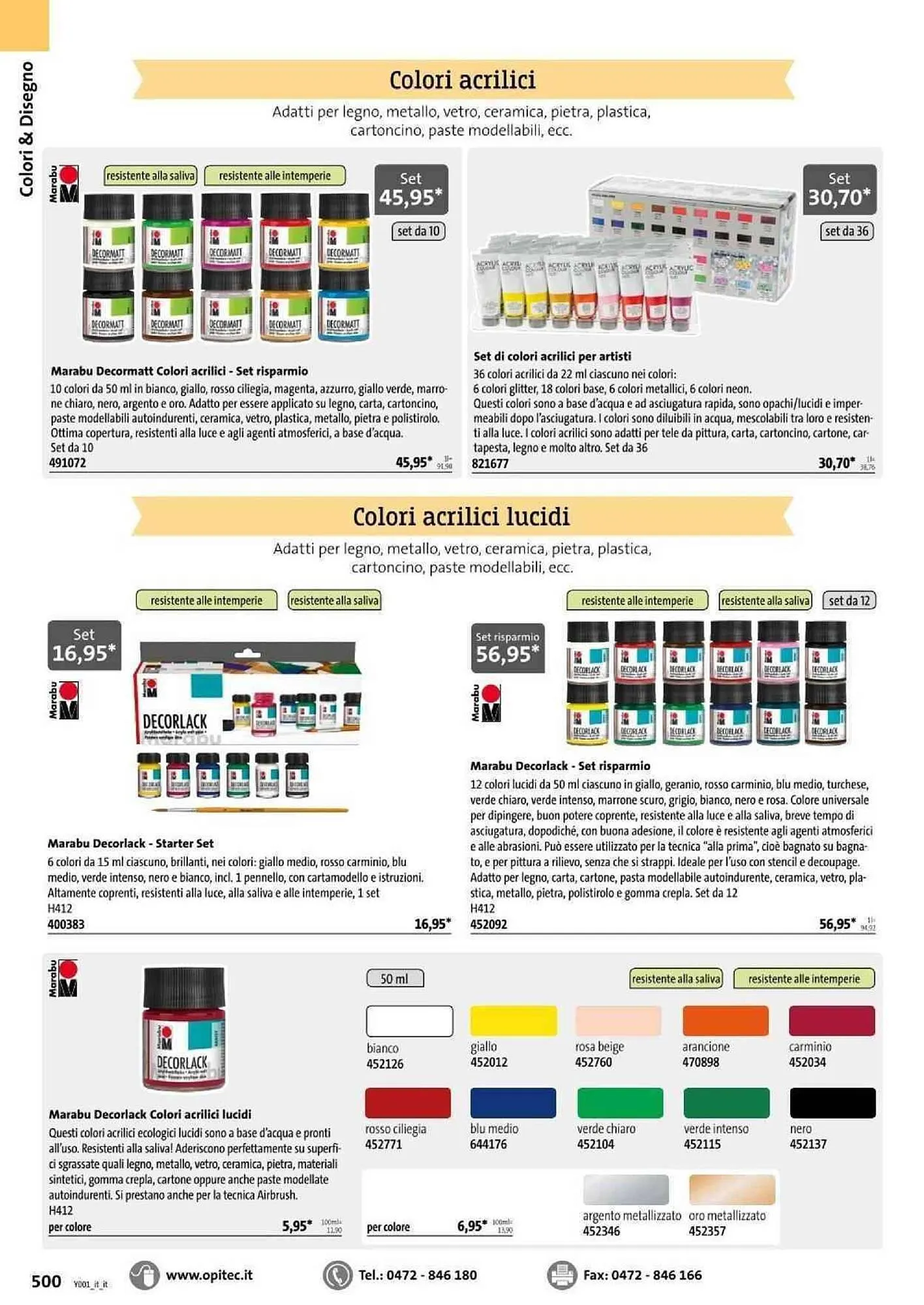 Volantino Opitec da 6 gennaio a 31 agosto di 2024 - Pagina del volantino 500