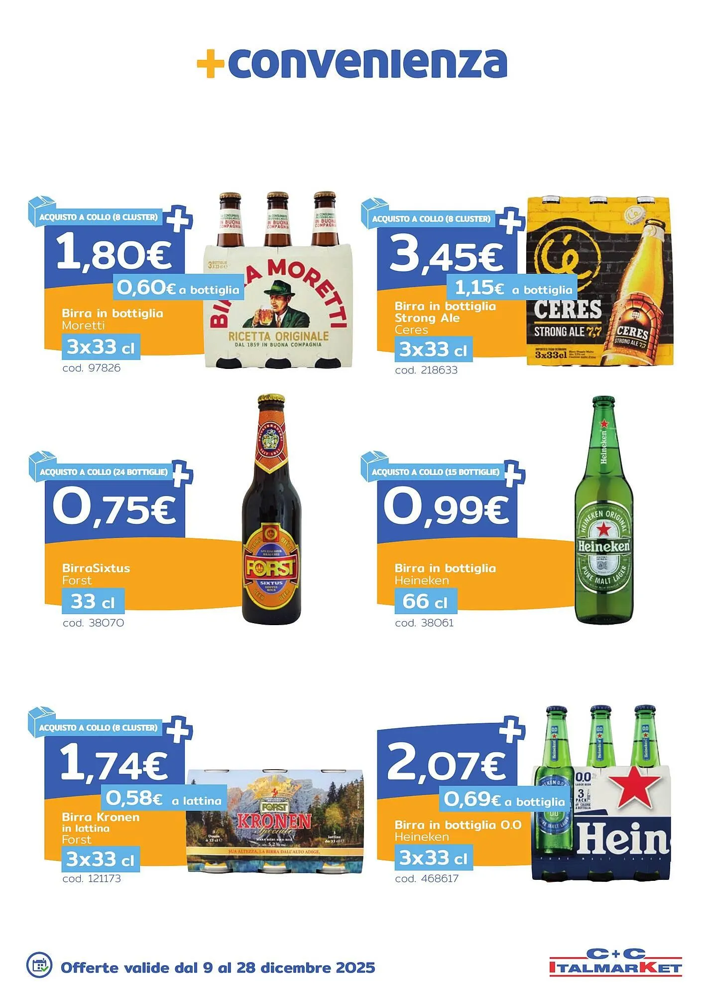 Volantino C+C Italmarket da 9 dicembre a 28 dicembre di 2025 - Pagina del volantino 18