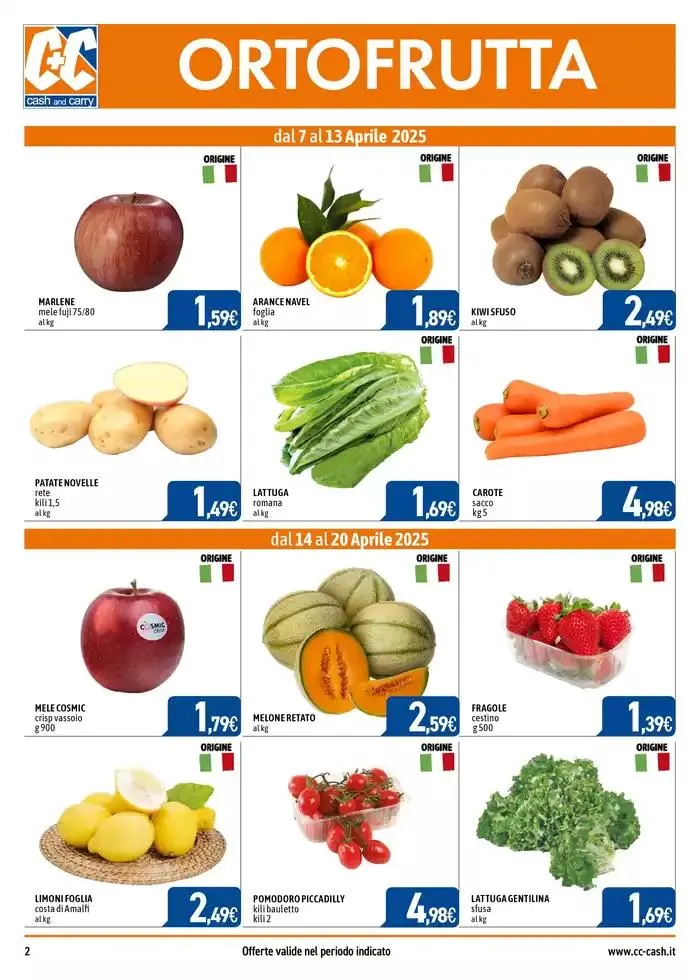 AFFARI SPECIALI da 8 aprile a 20 aprile di 2025 - Pagina del volantino 2