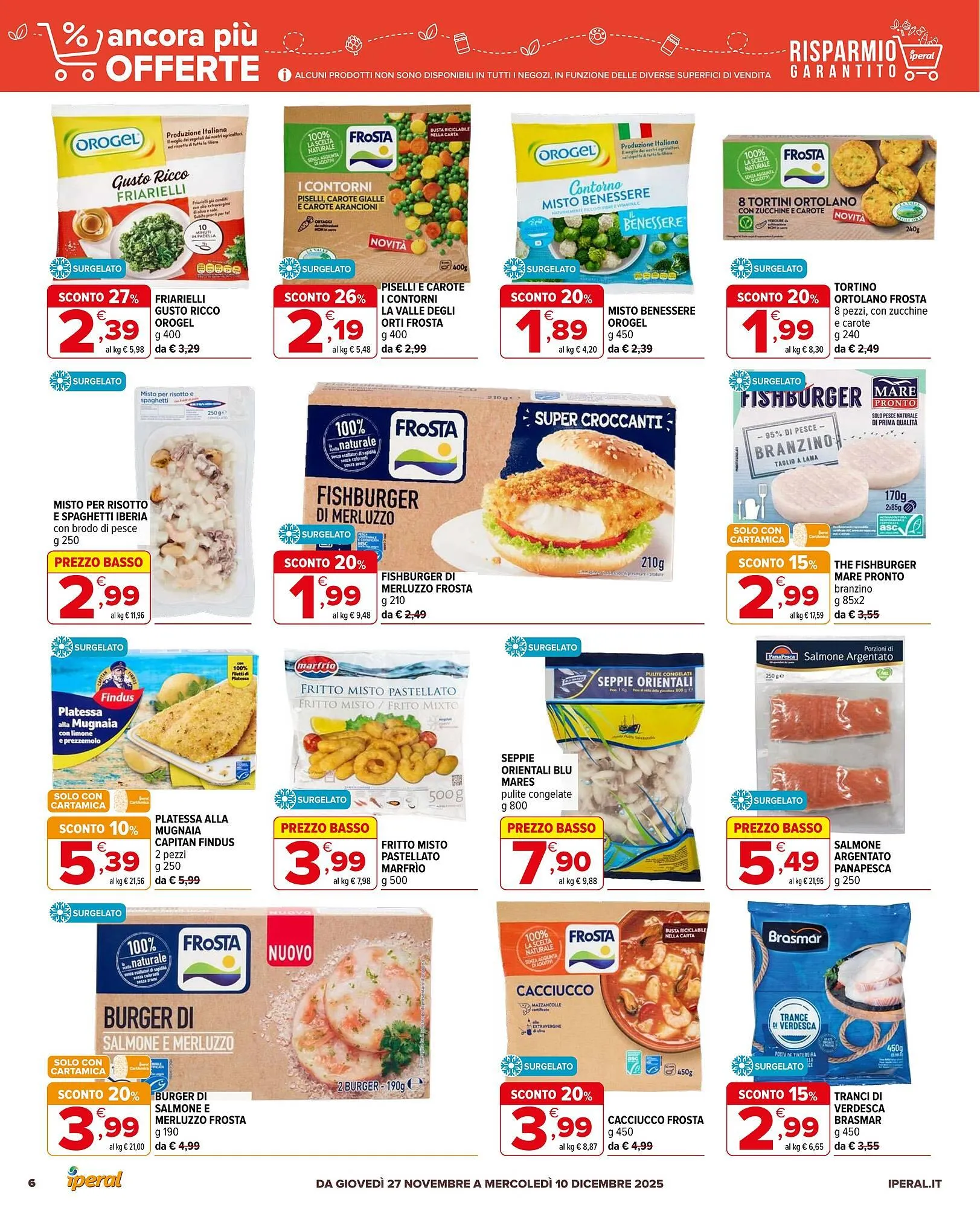 Volantino Iperal da 27 novembre a 10 dicembre di 2025 - Pagina del volantino 6