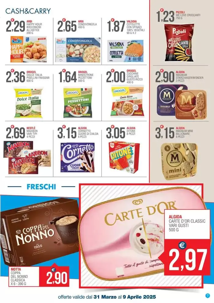 Sorprendente convenienza! da 31 marzo a 9 aprile di 2025 - Pagina del volantino 7