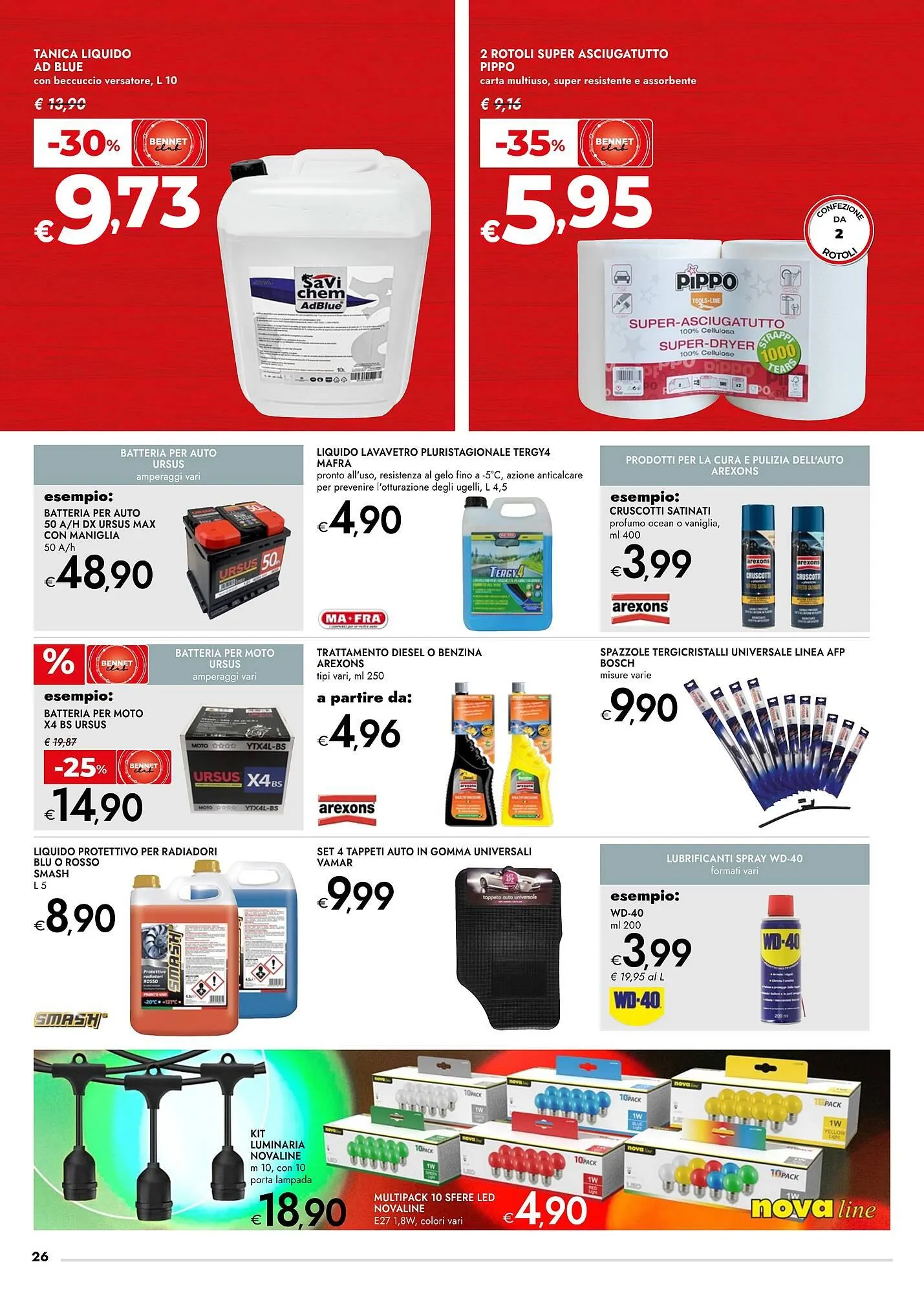 Volantino Bennet da 31 luglio a 13 agosto di 2025 - Pagina del volantino 26