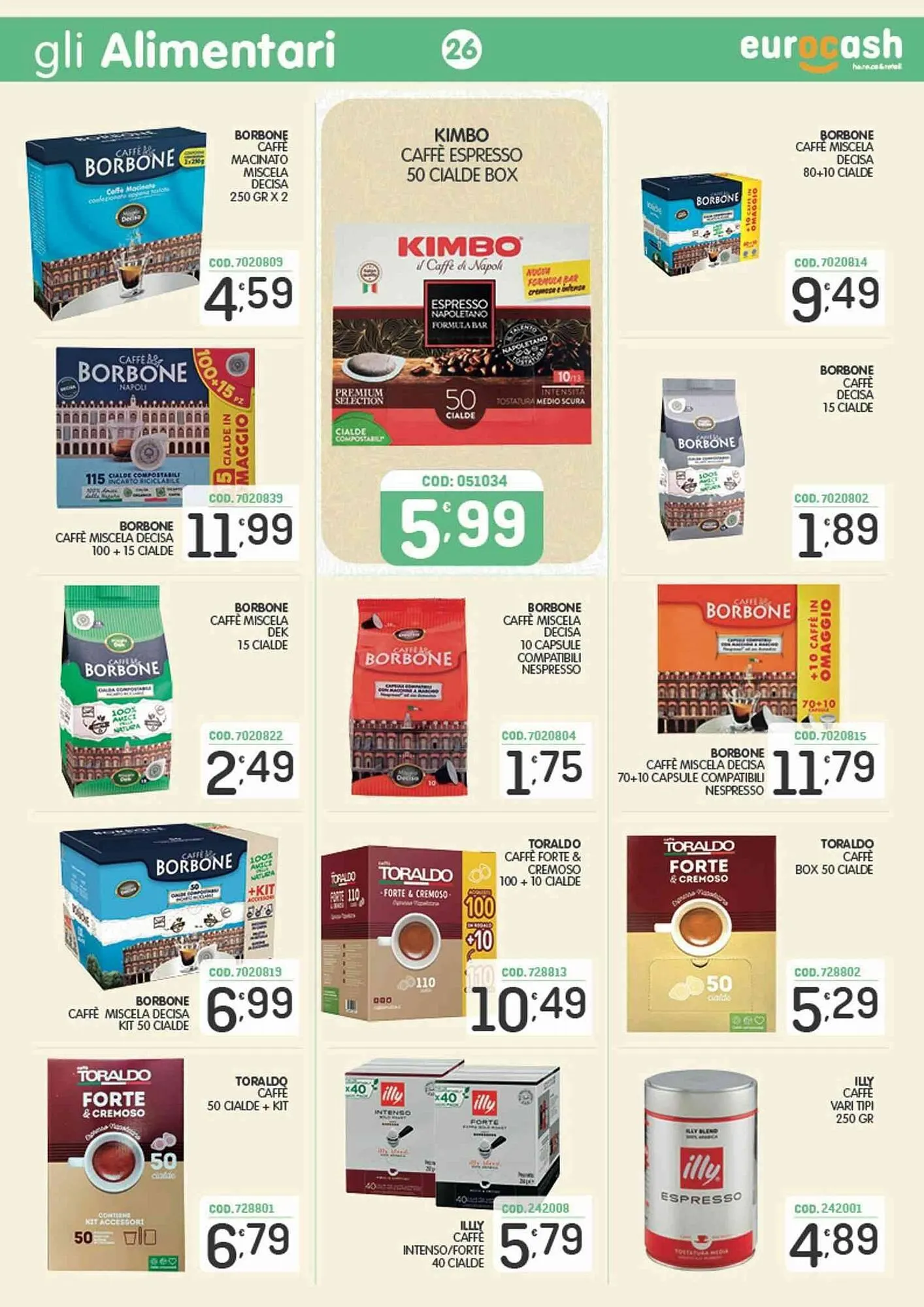 Volantino Eurocash da 16 marzo a 5 aprile di 2026 - Pagina del volantino 26
