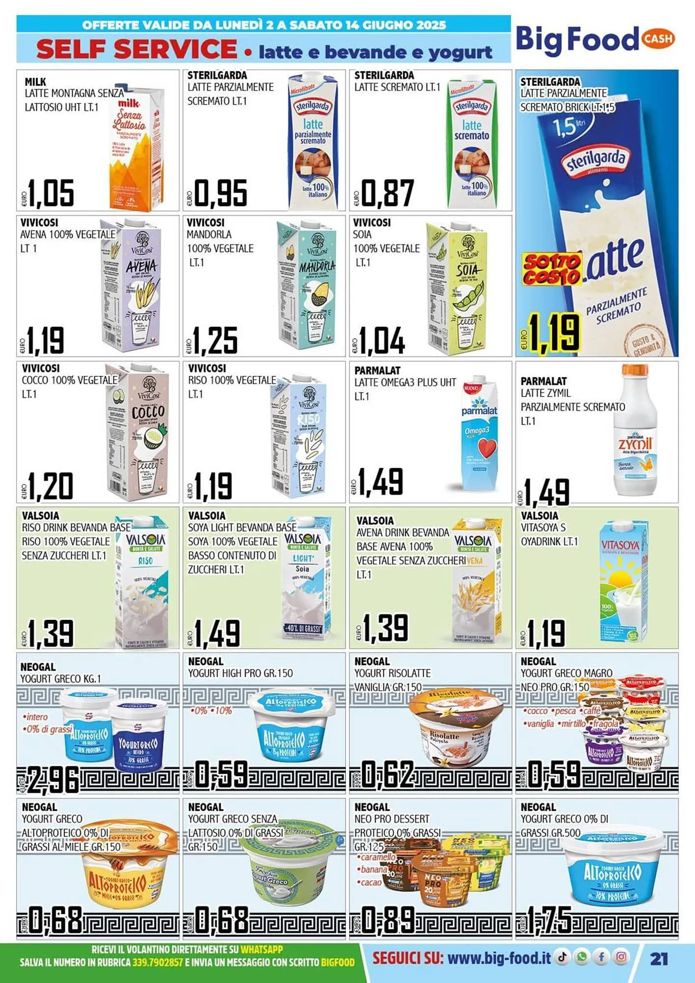 Volantino Big Food da 2 giugno a 14 giugno di 2025 - Pagina del volantino 21