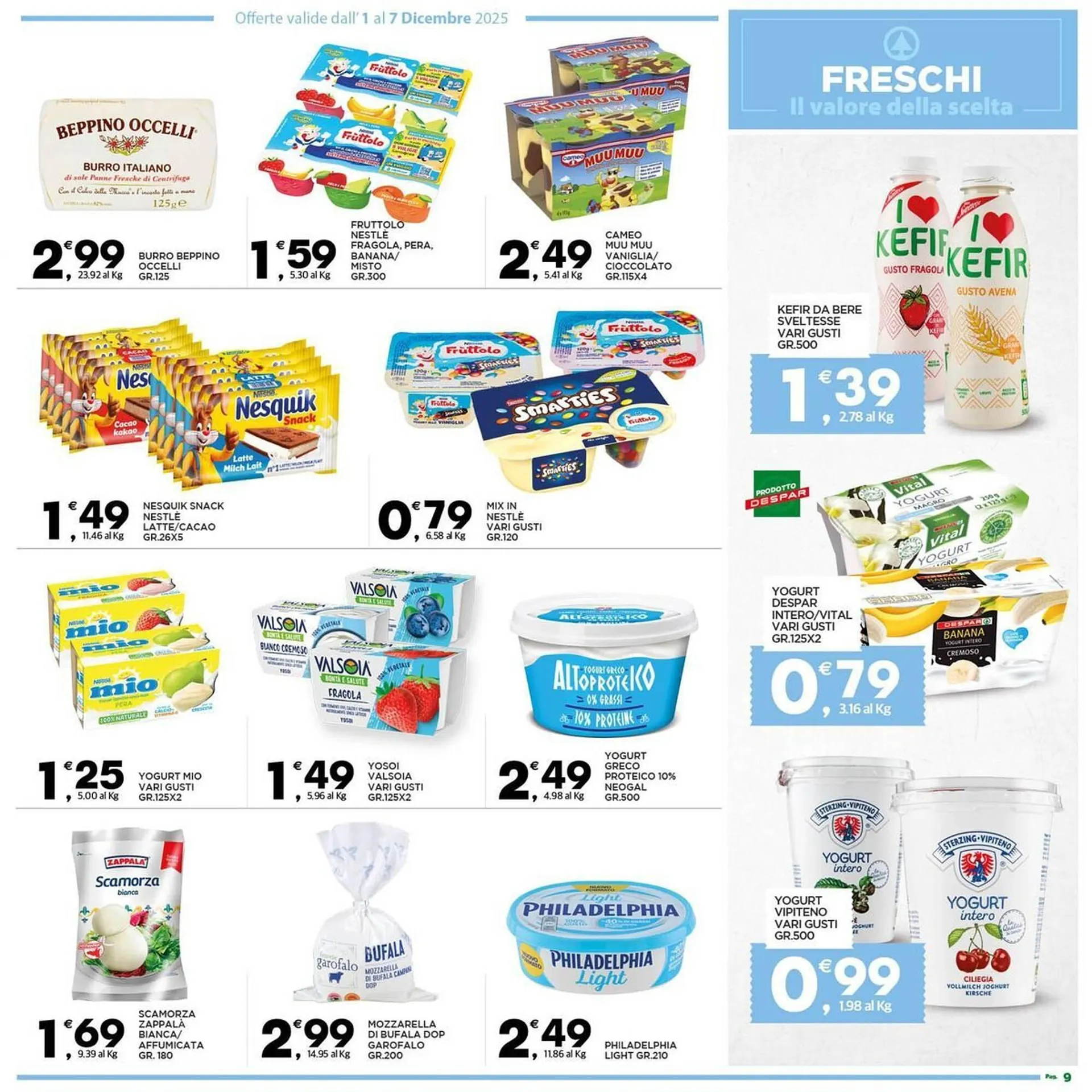Volantino Despar da 1 dicembre a 7 dicembre di 2025 - Pagina del volantino 9