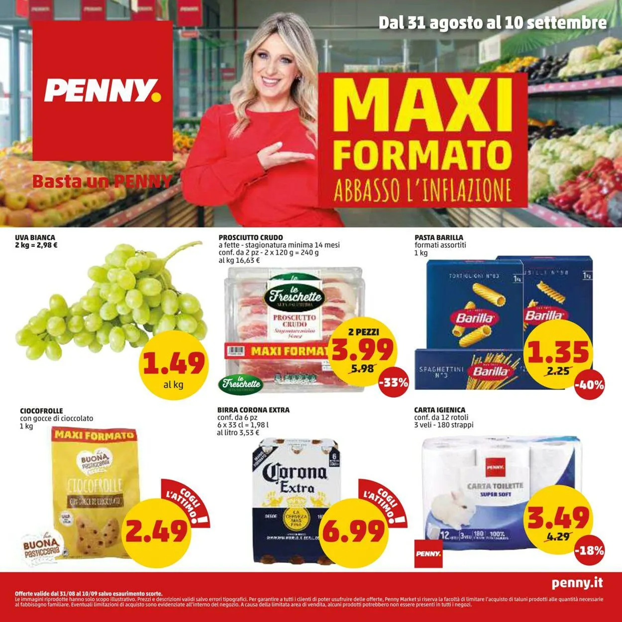 Penny Market Volantino attuale da 31 agosto a 10 settembre di 2023 - Pagina del volantino 1