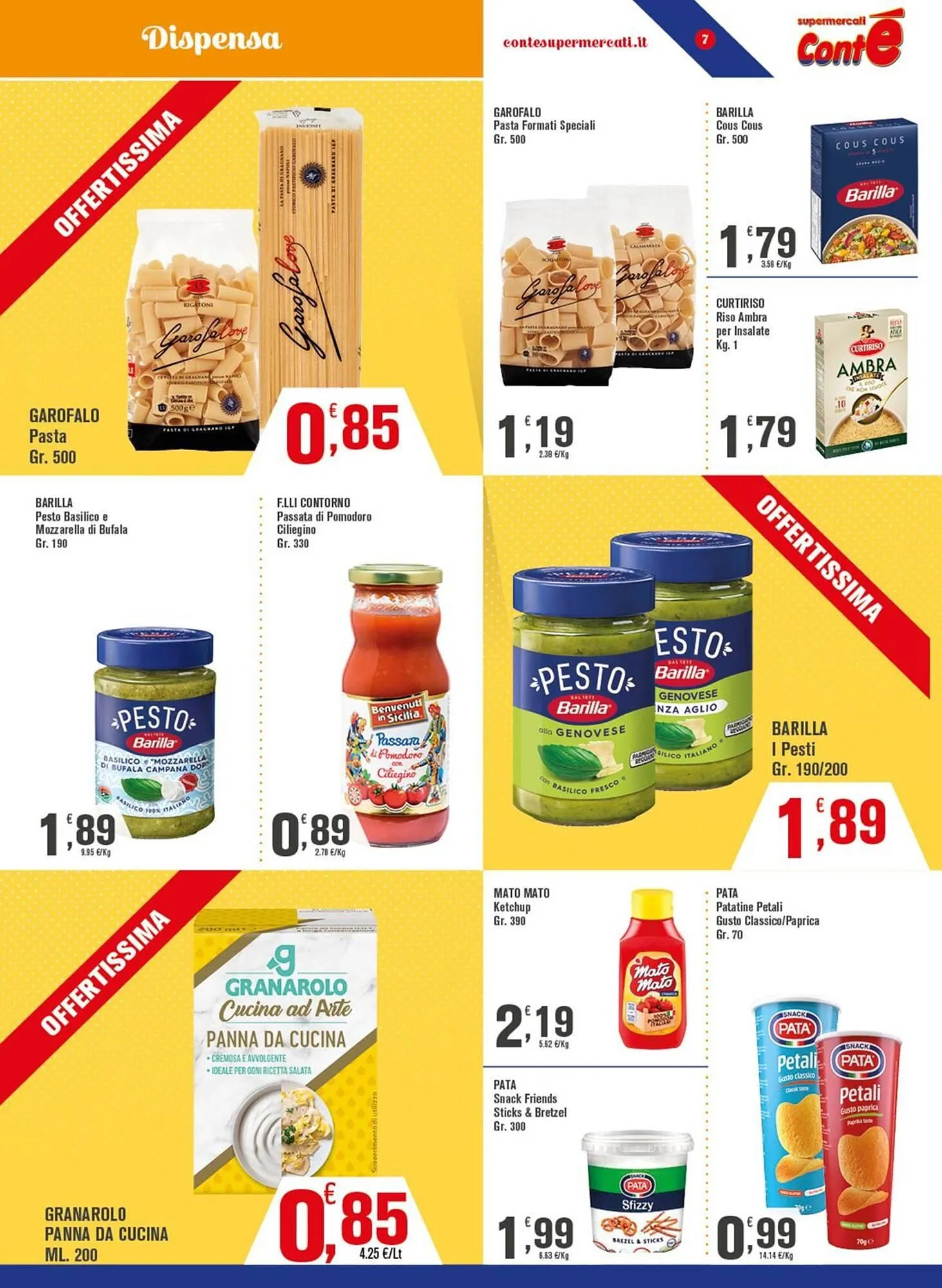 Volantino Conté Supermercati da 30 giugno a 9 luglio di 2025 - Pagina del volantino 7